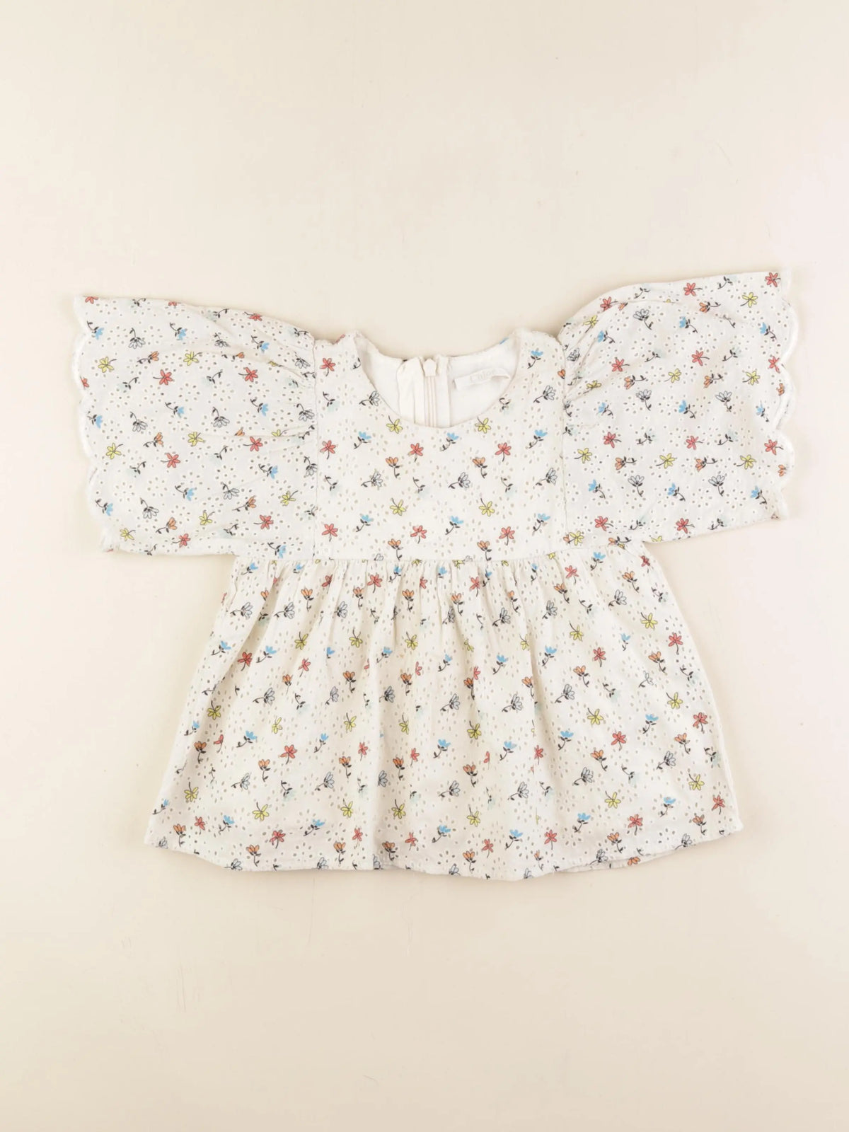 Chloé - blouse beige - 4 ans