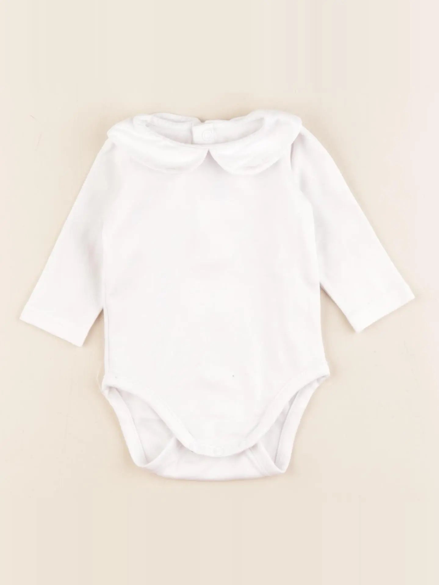 Jacadi - body à col blanc - 3 mois