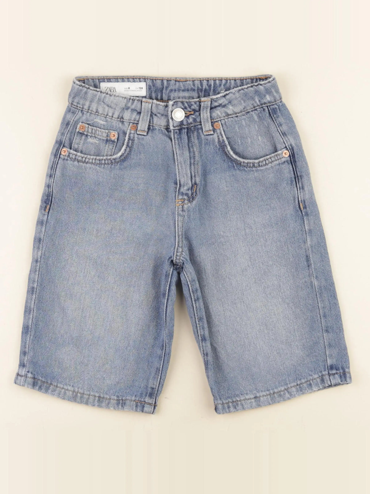 Zara - short bleu - 8 ans