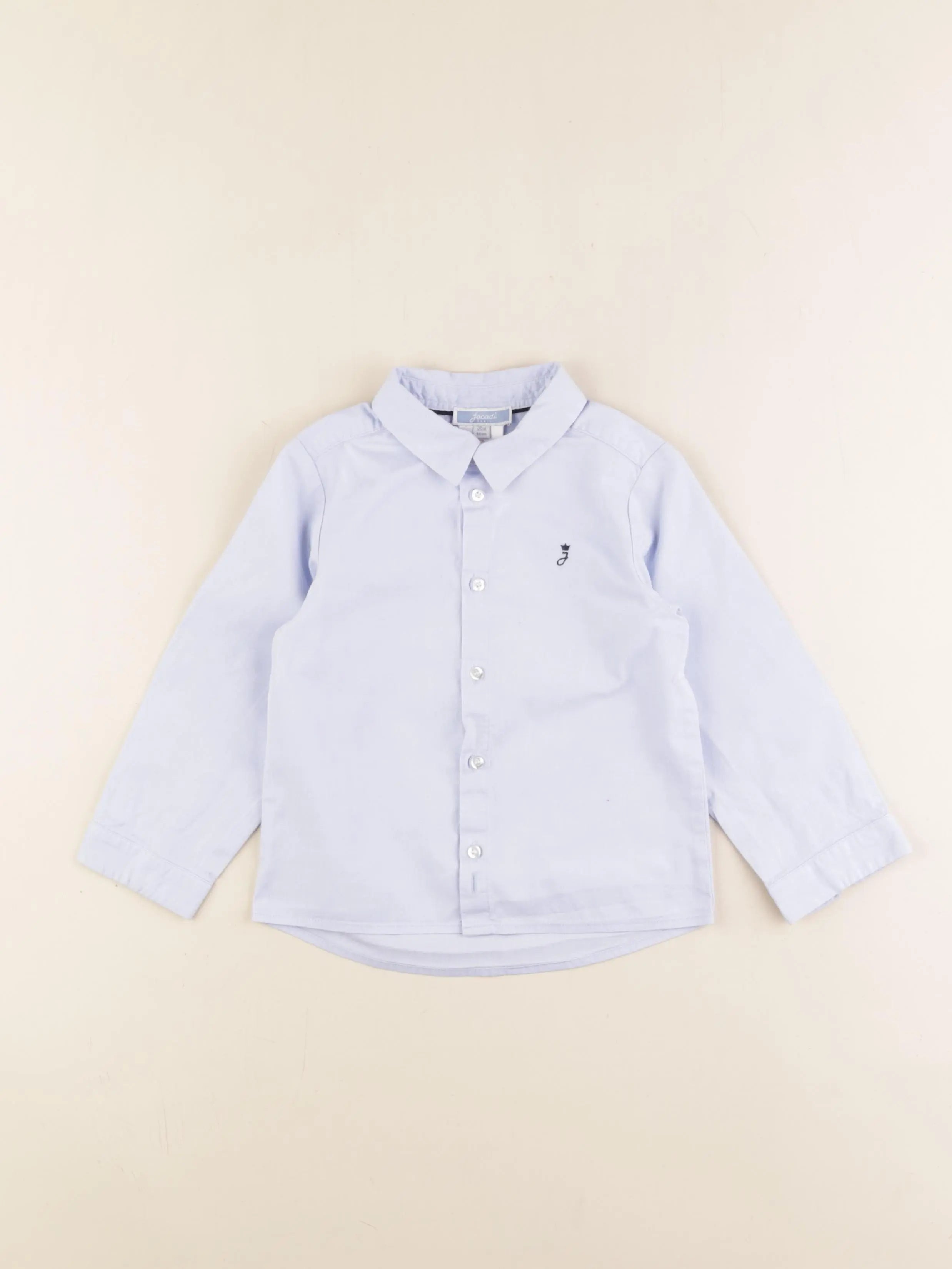 Jacadi - chemise bleu - 36 mois