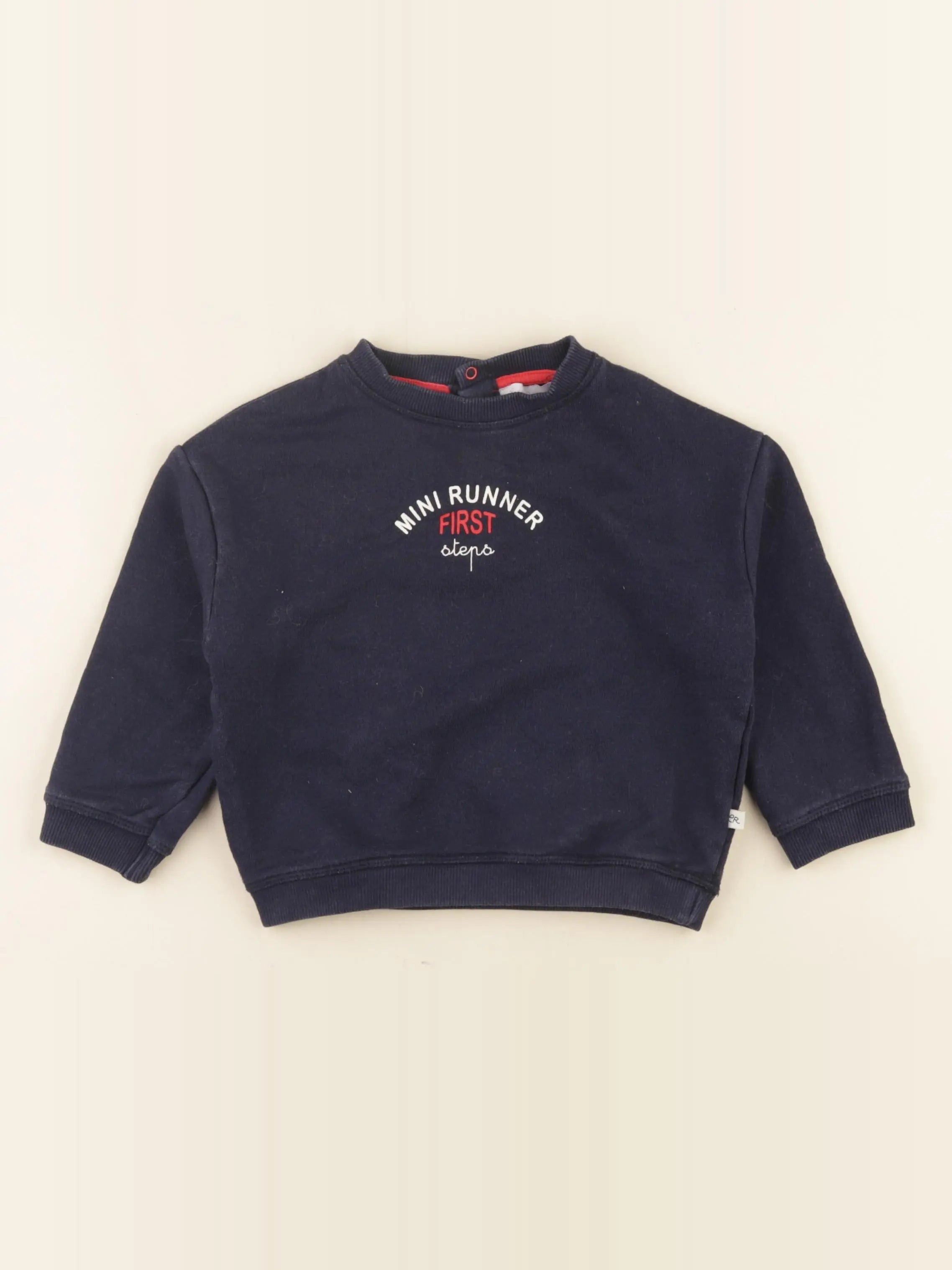 Cadet Rousselle - sweat bleu - 24 mois