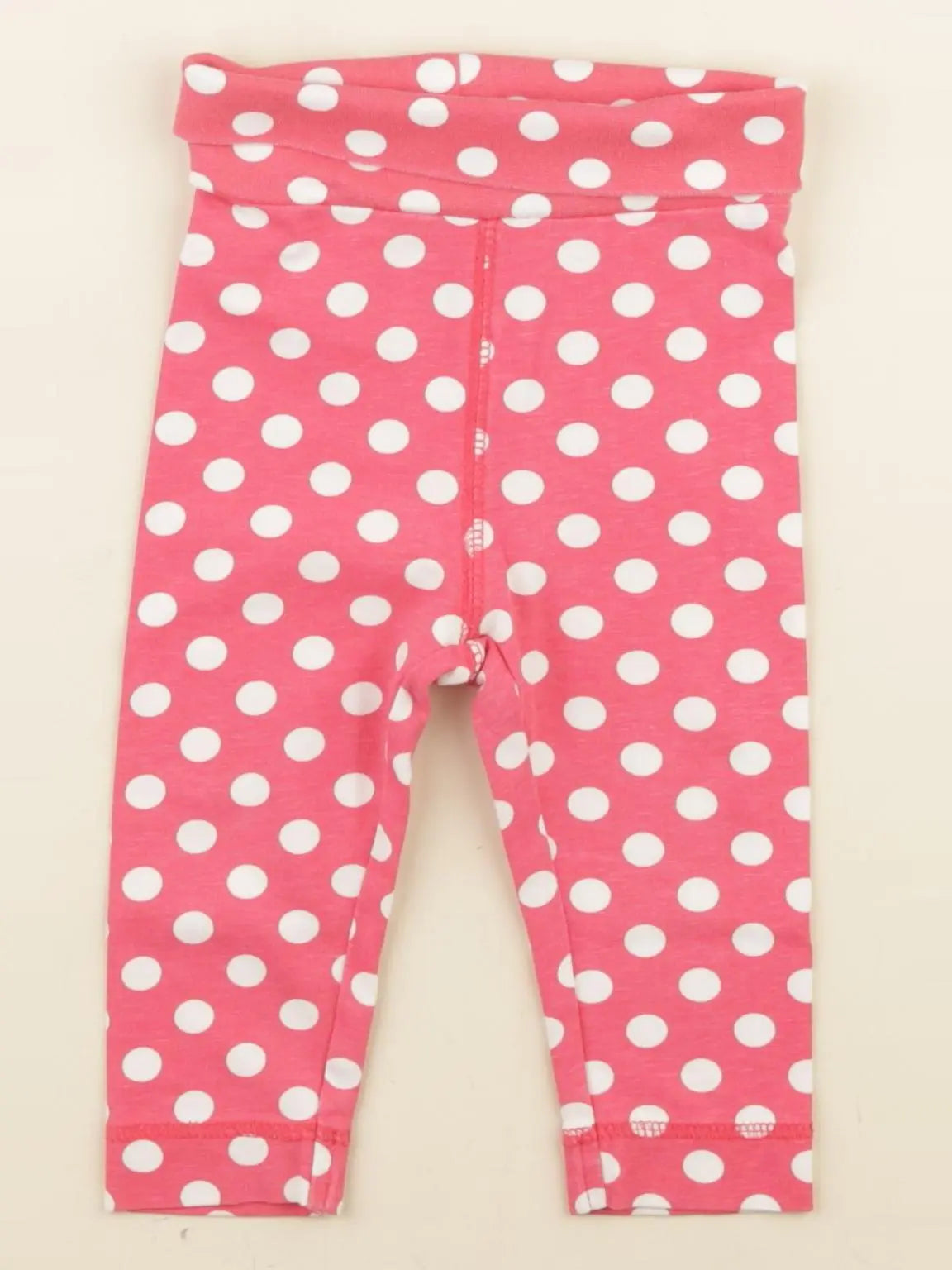 H&M - legging rose - 4/6 mois