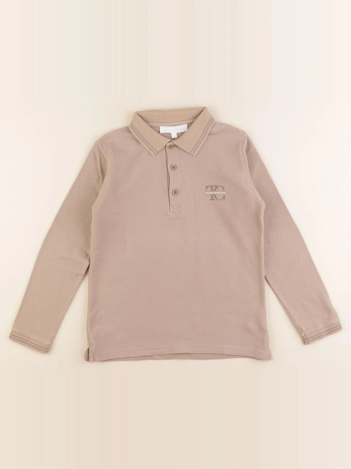 Jacadi - polo marron - 8 ans