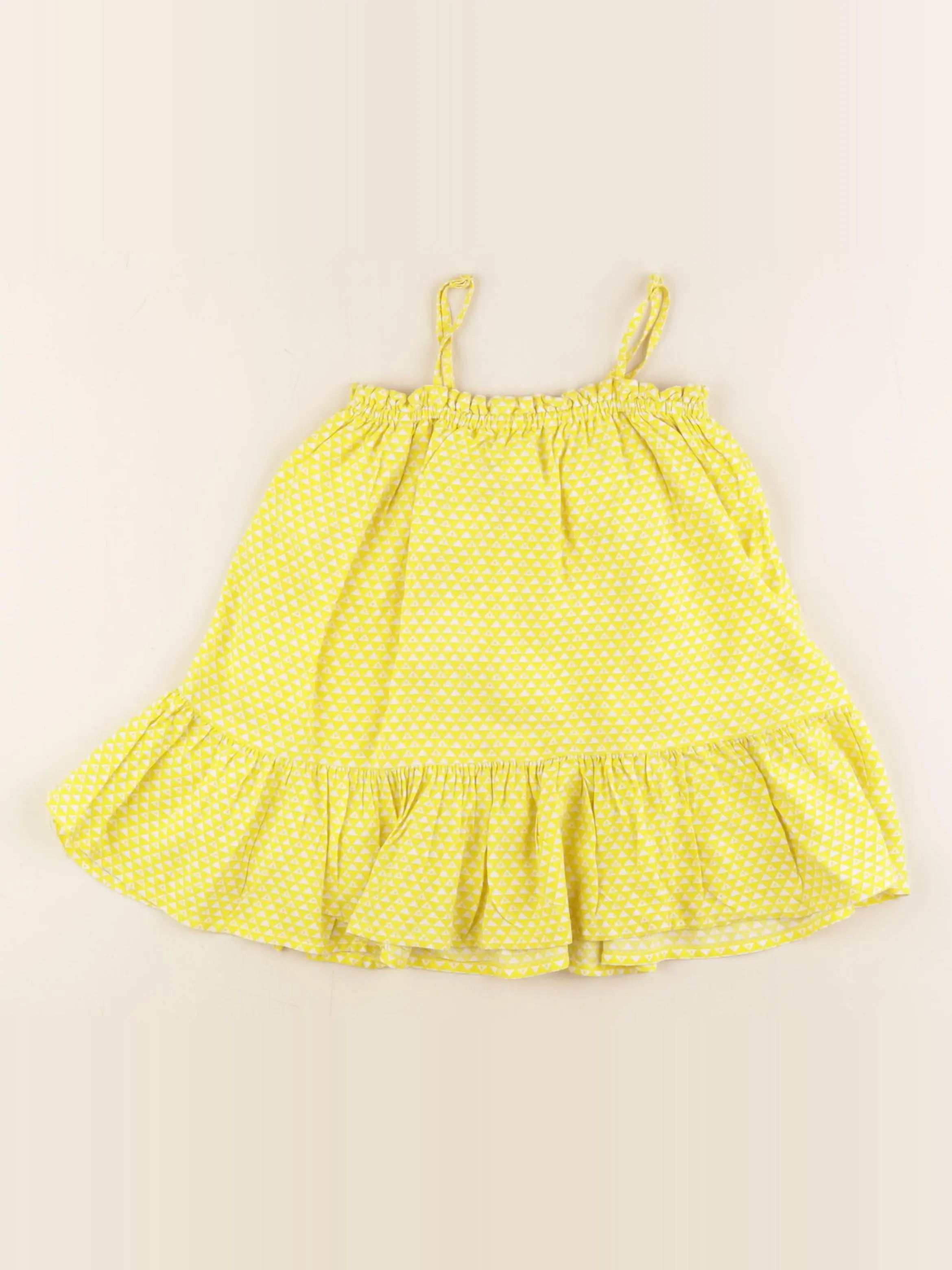 Vertbaudet - robe jaune - 2 ans
