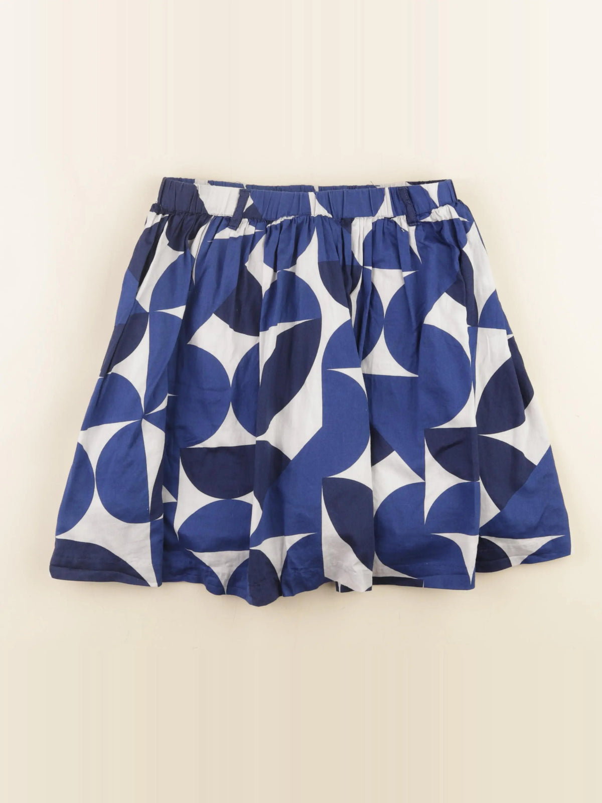 Okaidi - jupe bleu, blanc - 12 ans