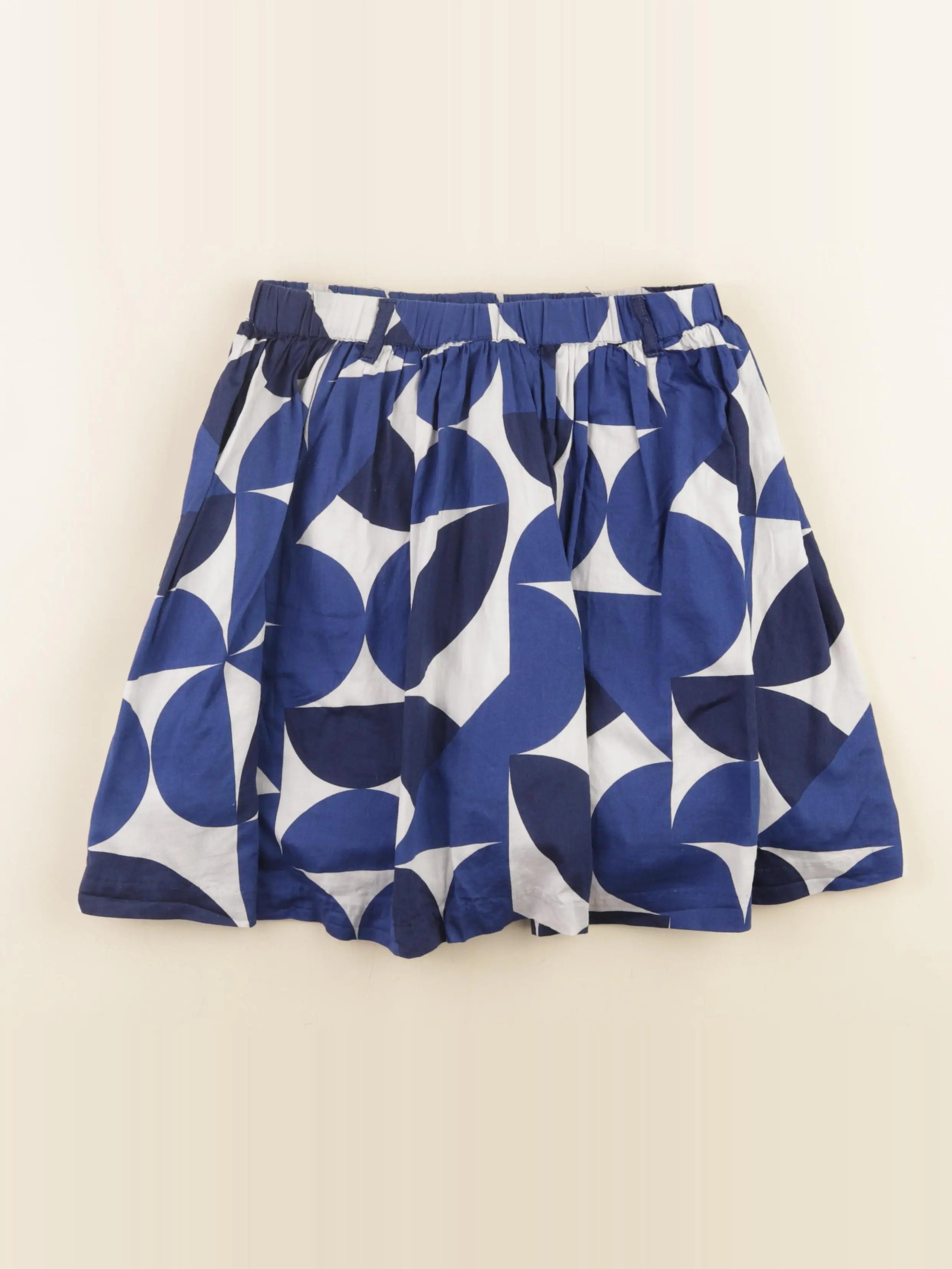 Okaidi - jupe bleu, blanc - 12 ans