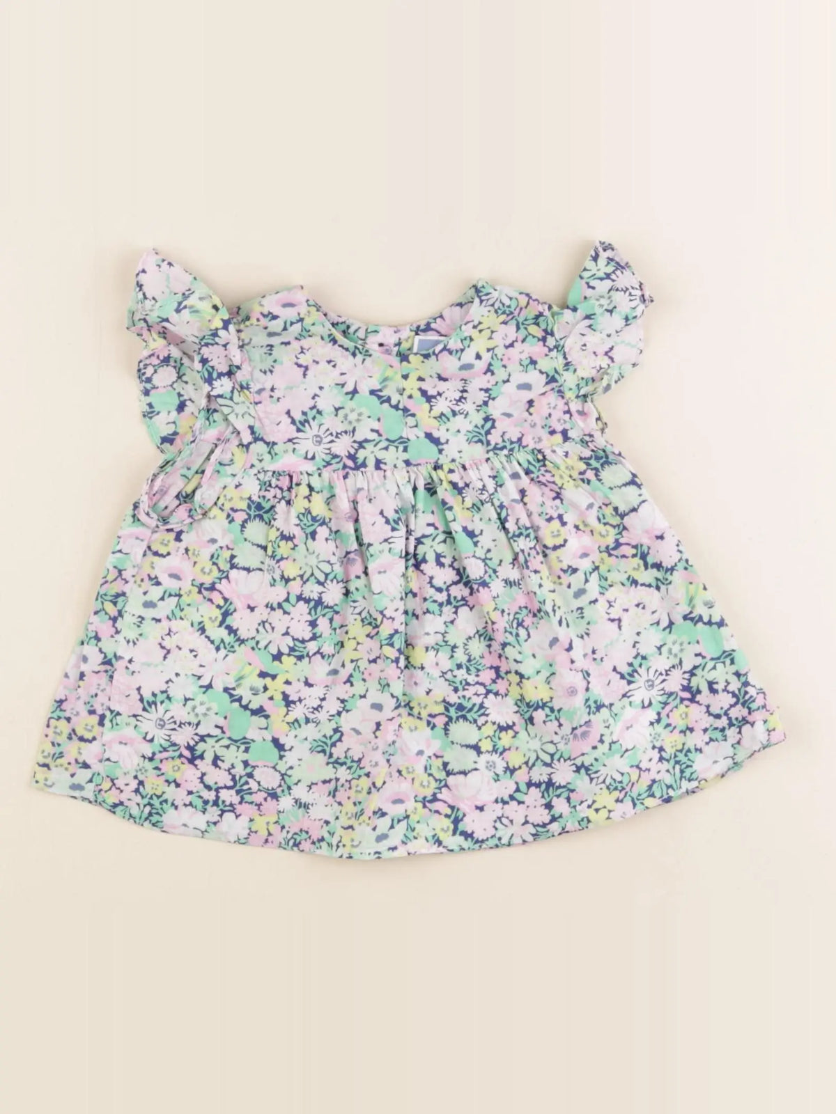 Jacadi - blouse liberty multicolore - 6 mois
