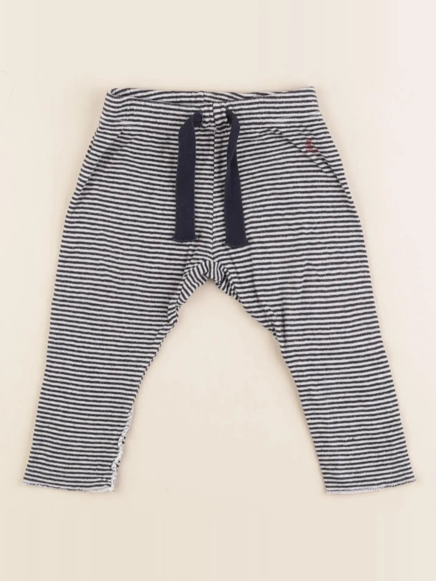 Petit Bateau - legging bleu - 3 mois