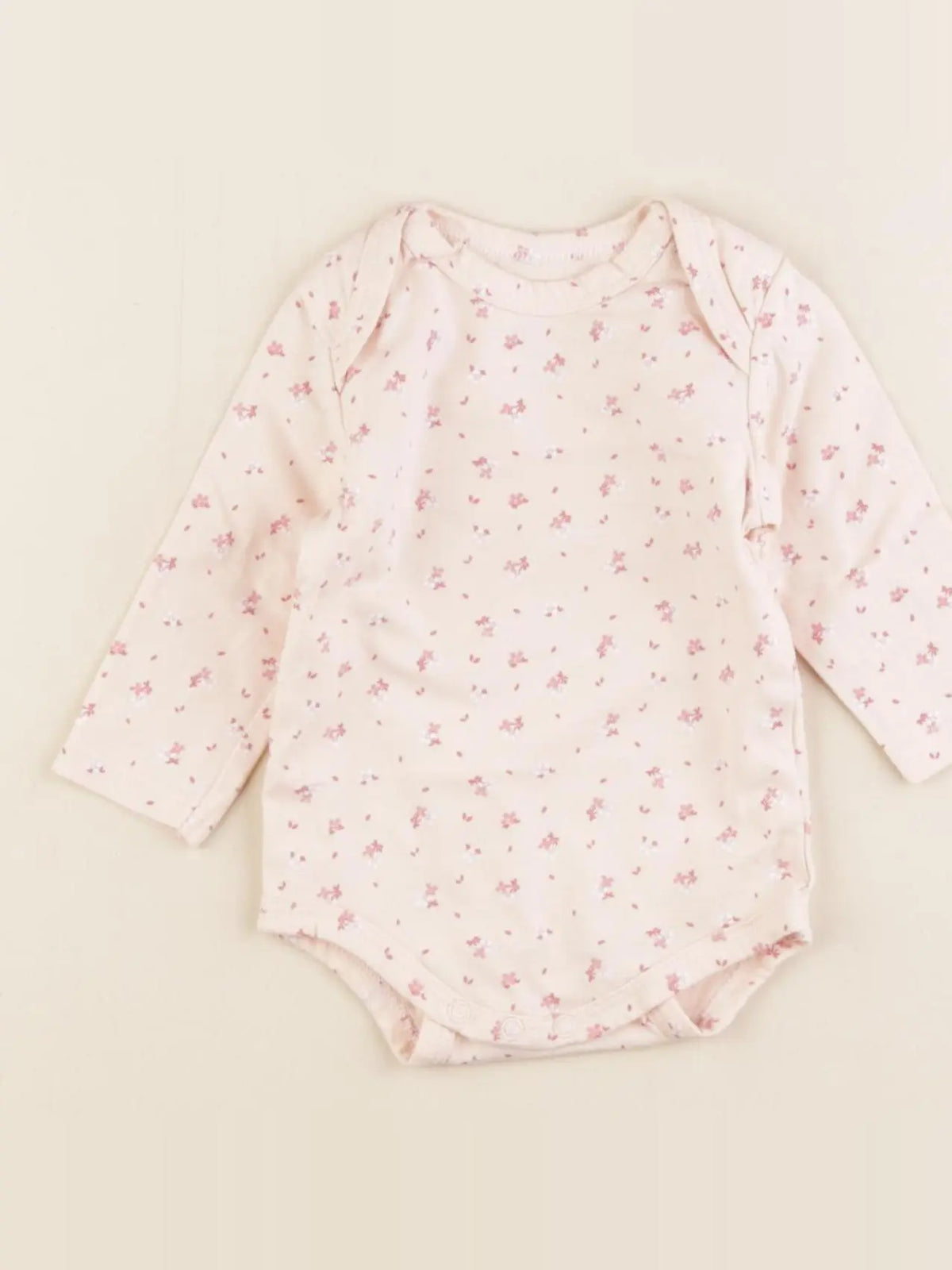 Tape à l'oeil - body rose - 3 mois
