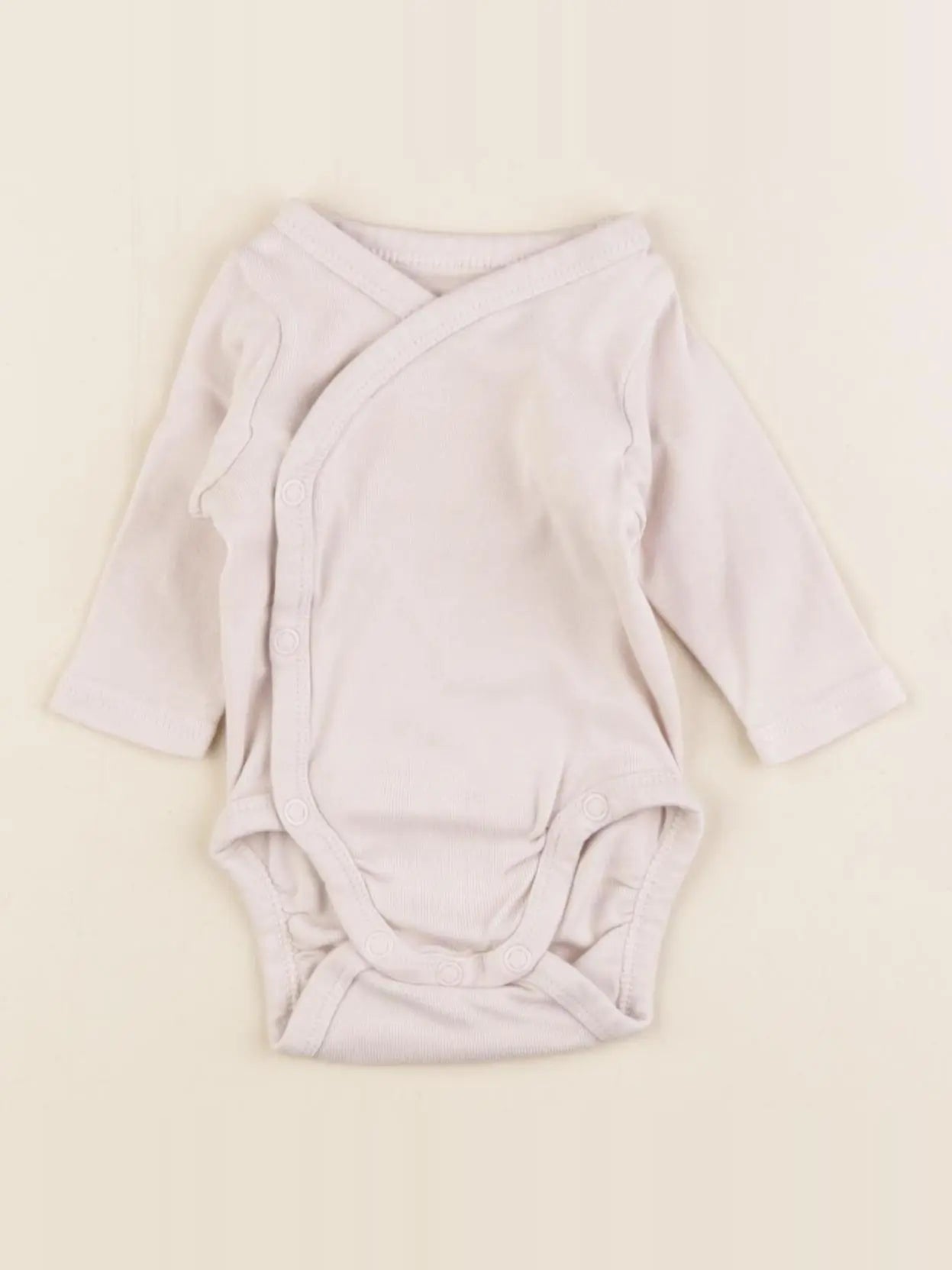 H&M - body gris - 0/1 mois