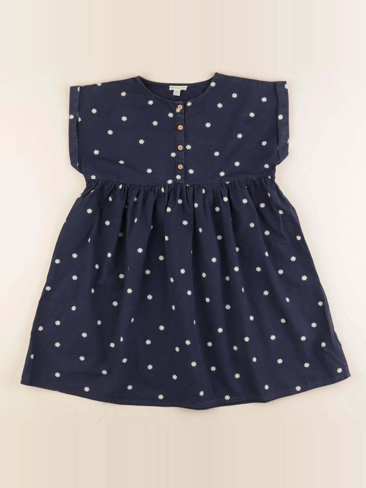 Vertbaudet - robe bleu - 10 ans