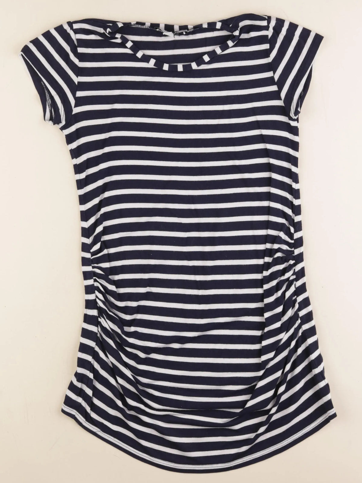 Envie de fraise - tee-shirt grossesse bleu - 34 à 36