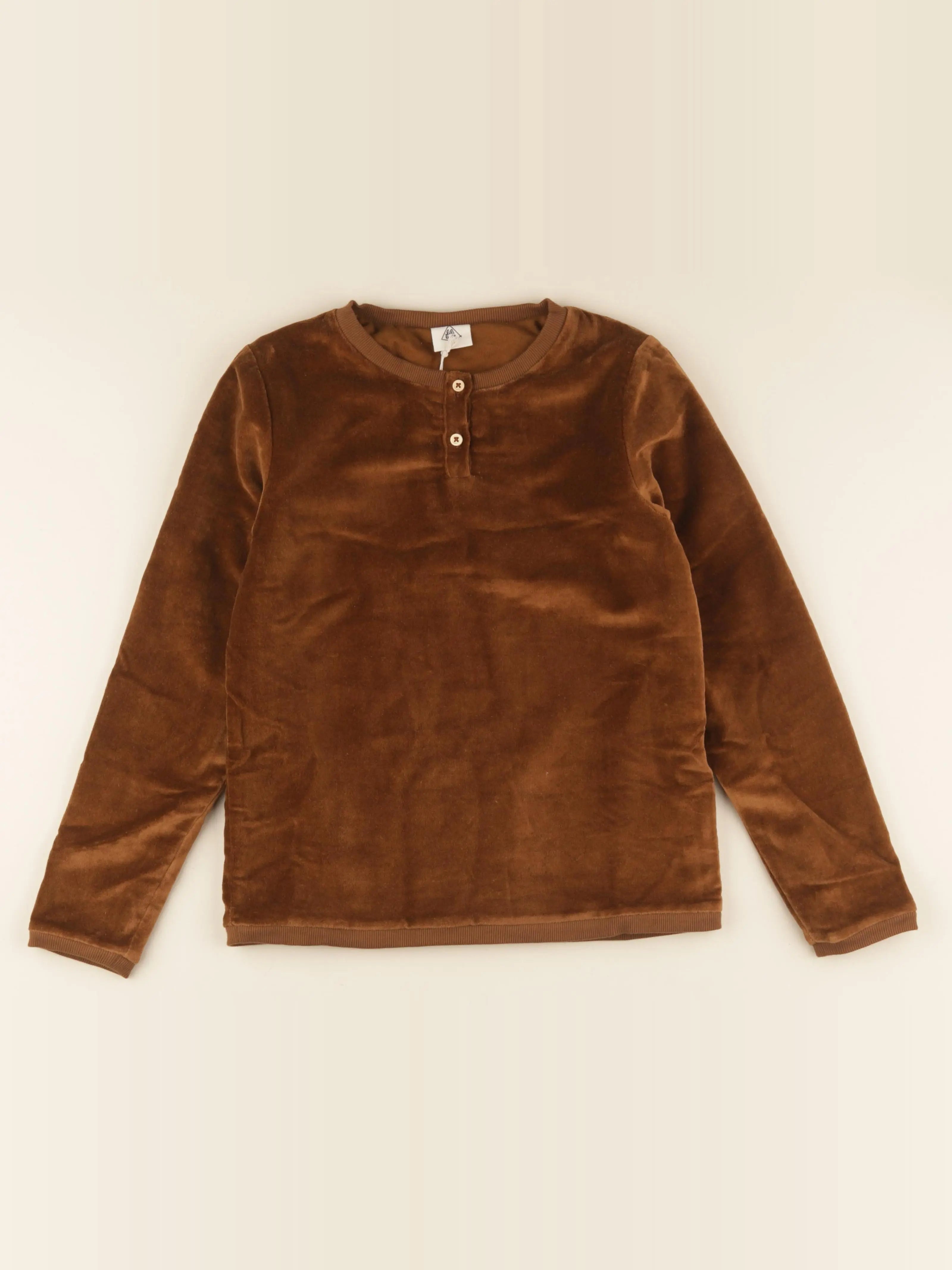 Pull Ferdinand velours cacao