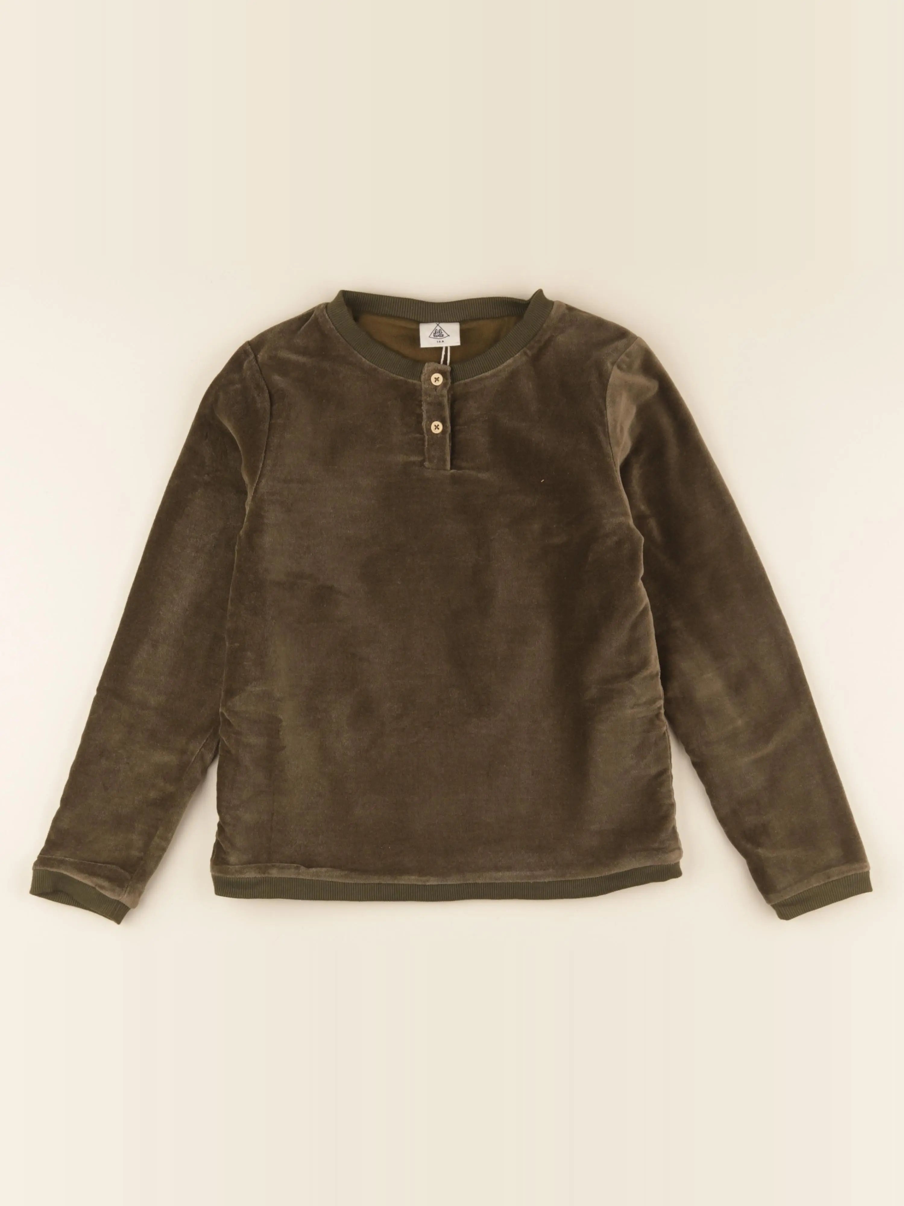 Pull Ferdinand velours kaki