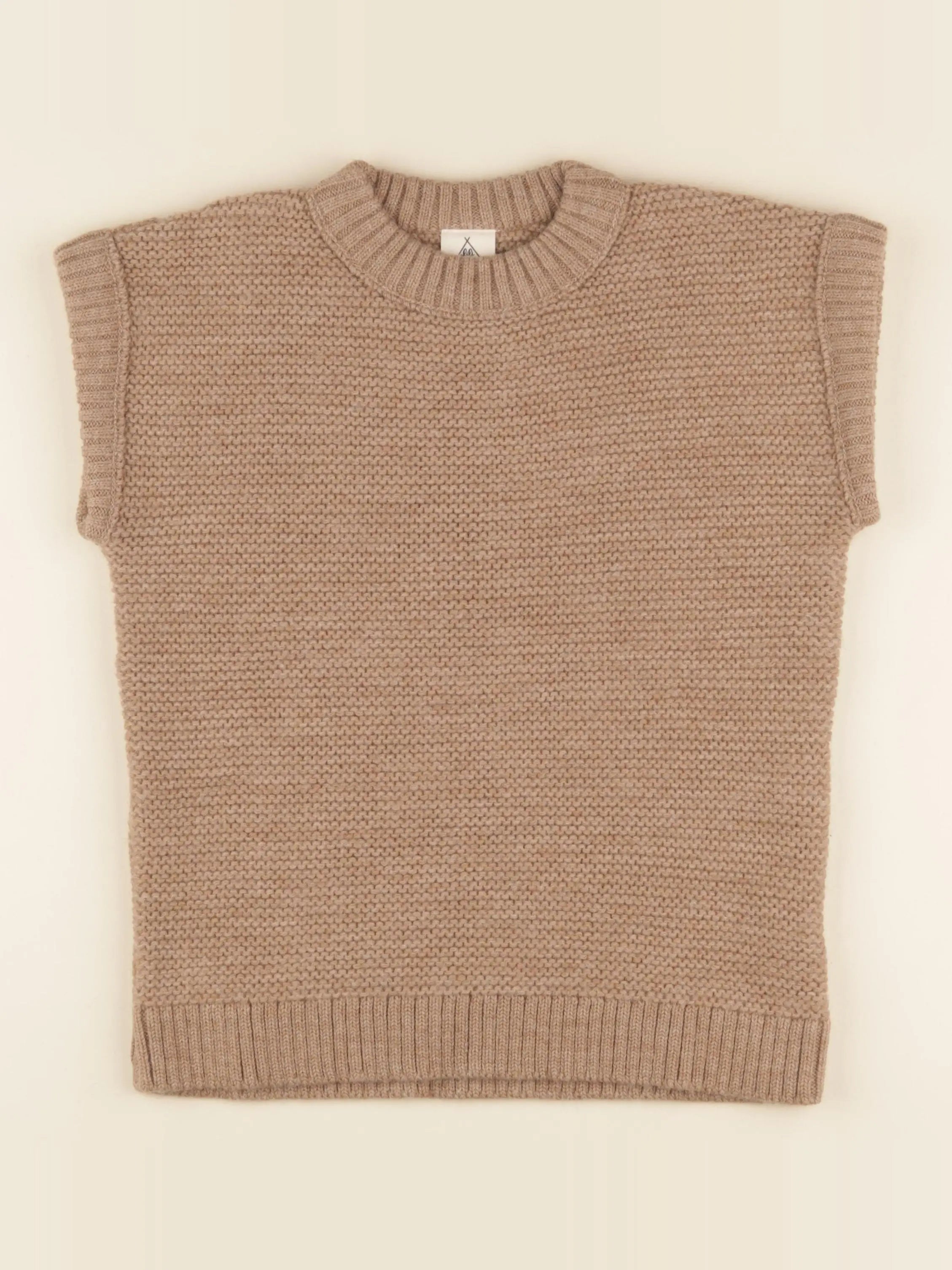 Pull Théodora beige chiné