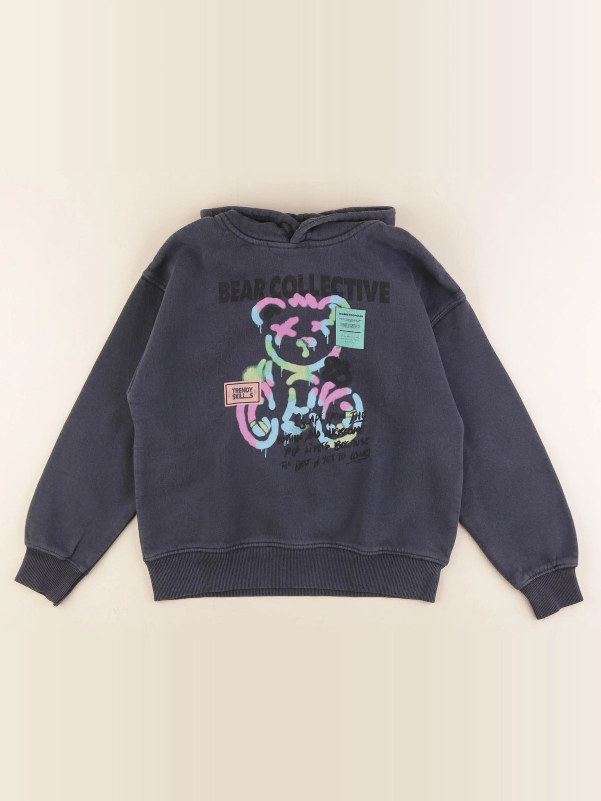 Zara - sweat bleu - 9/10 ans