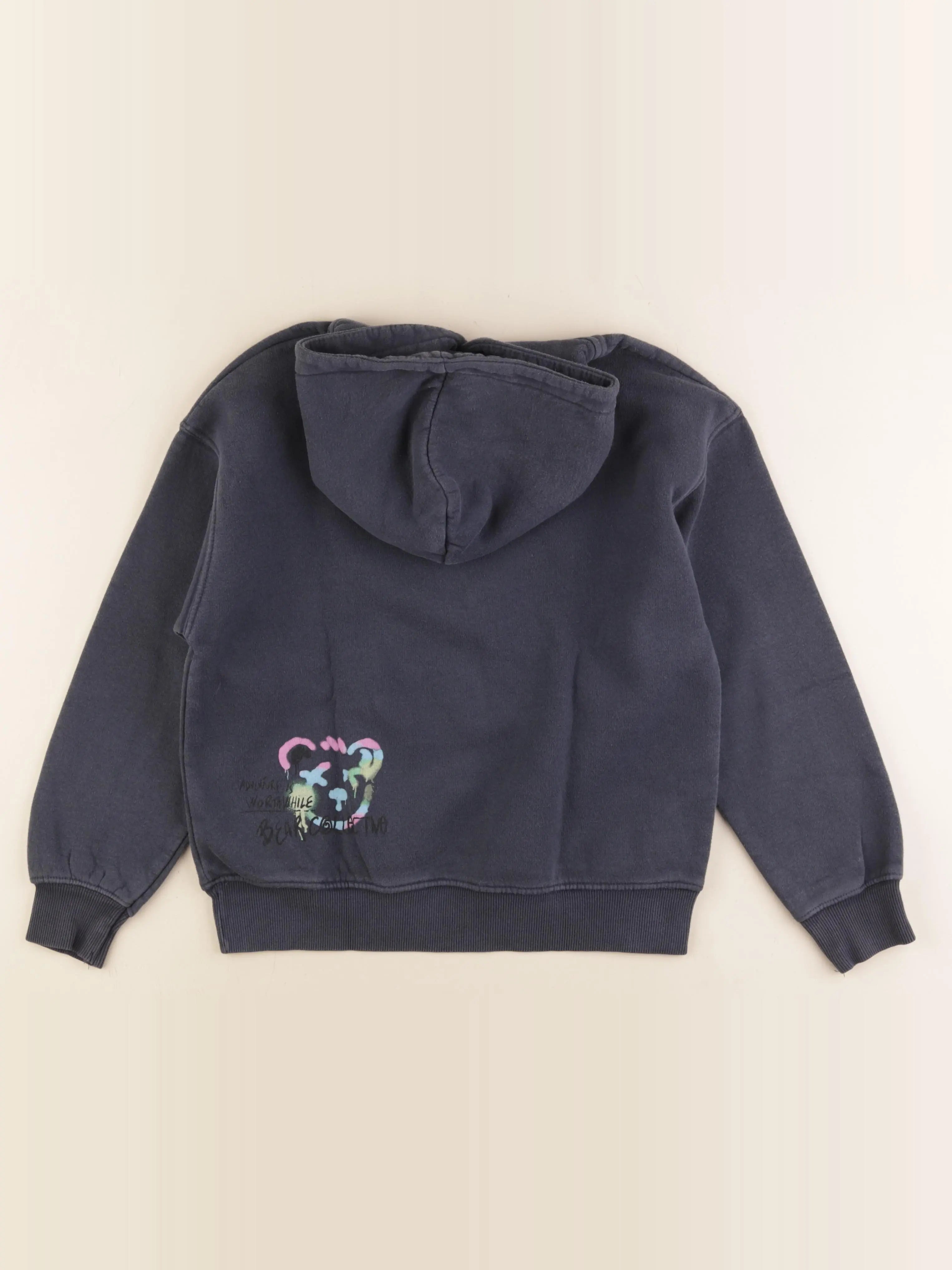 Zara - sweat bleu - 9/10 ans