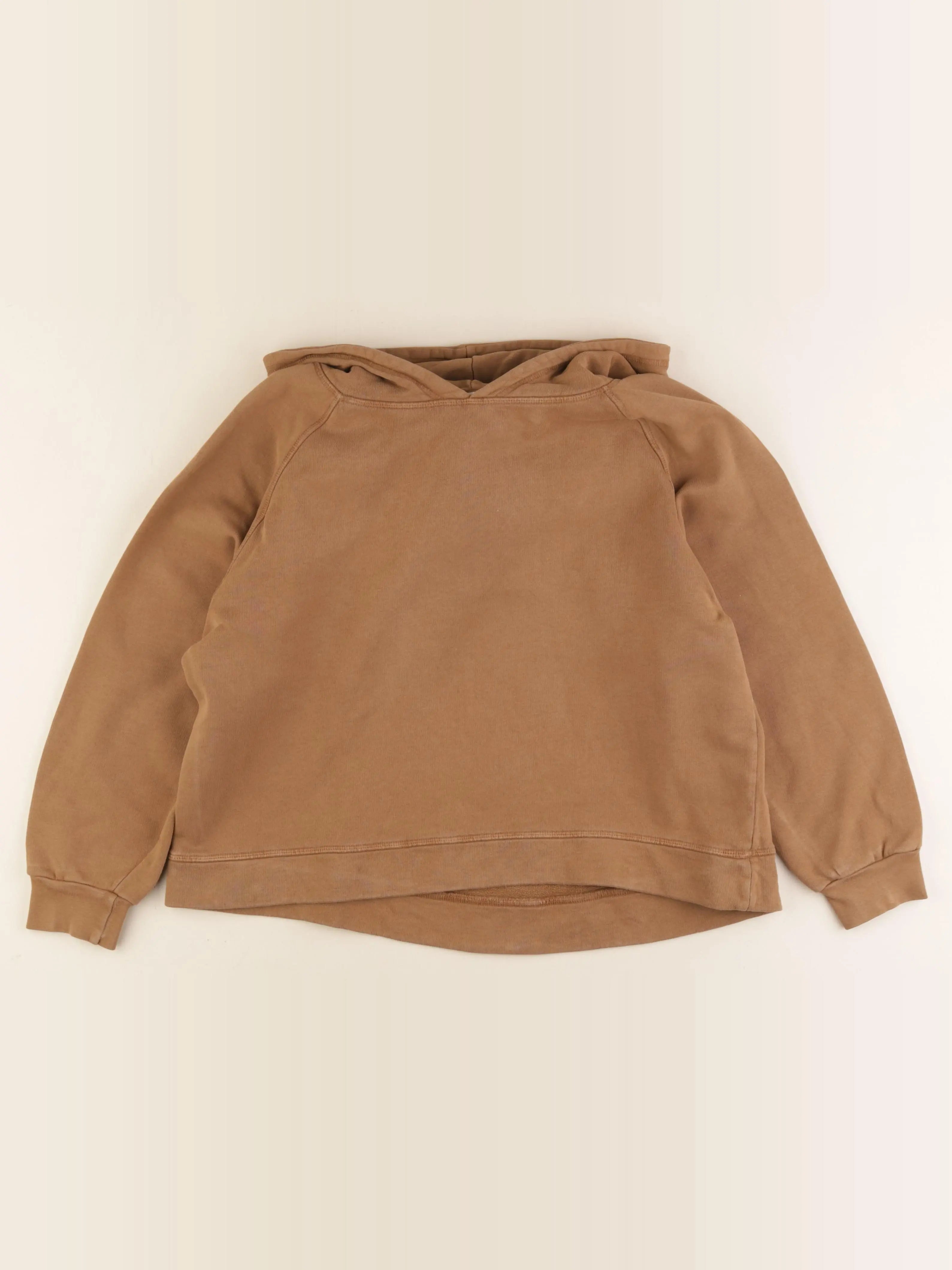 Poudre Organic - sweat marron - 12 ans