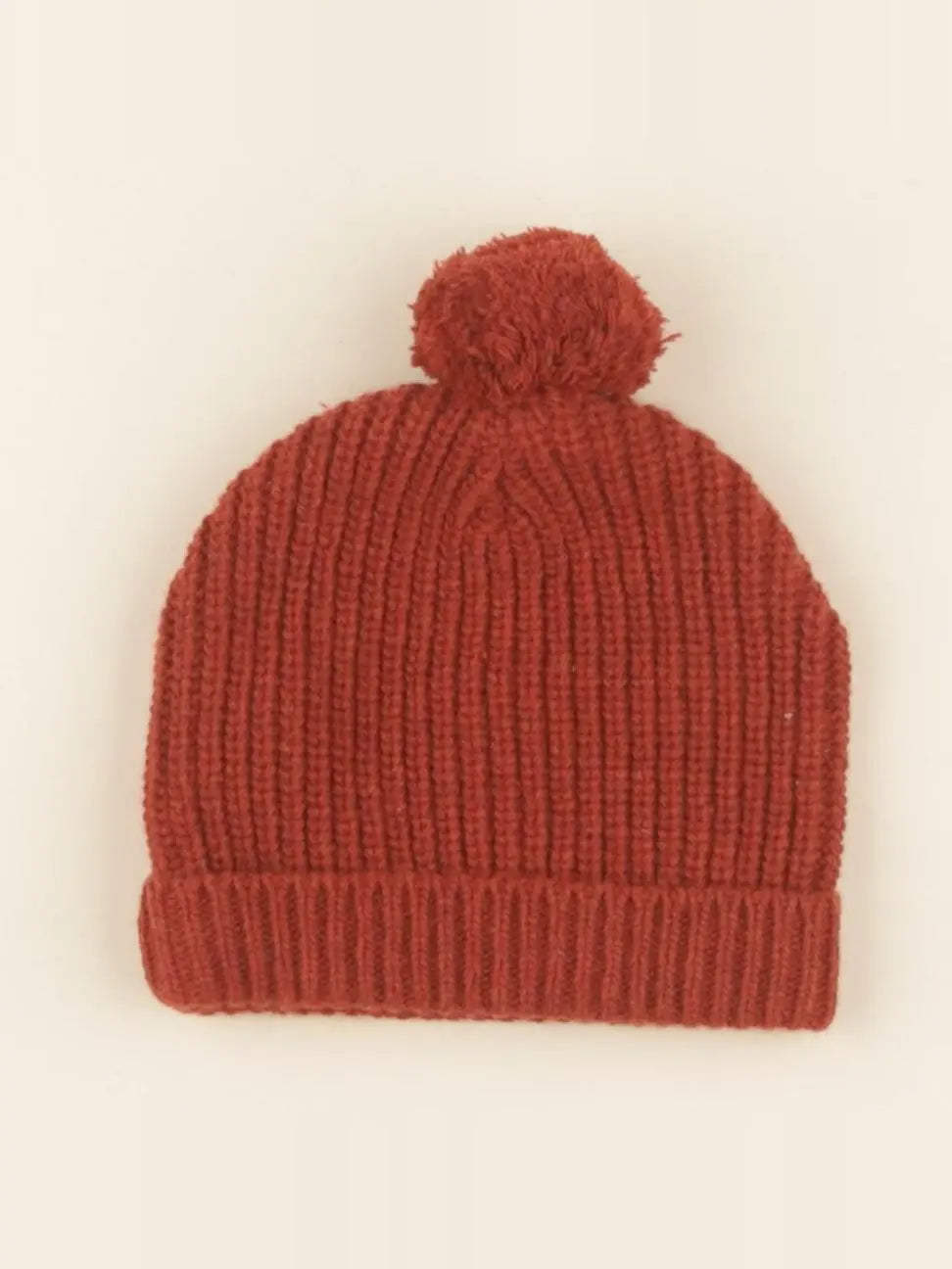 Bonnet Basile tricot chataigne