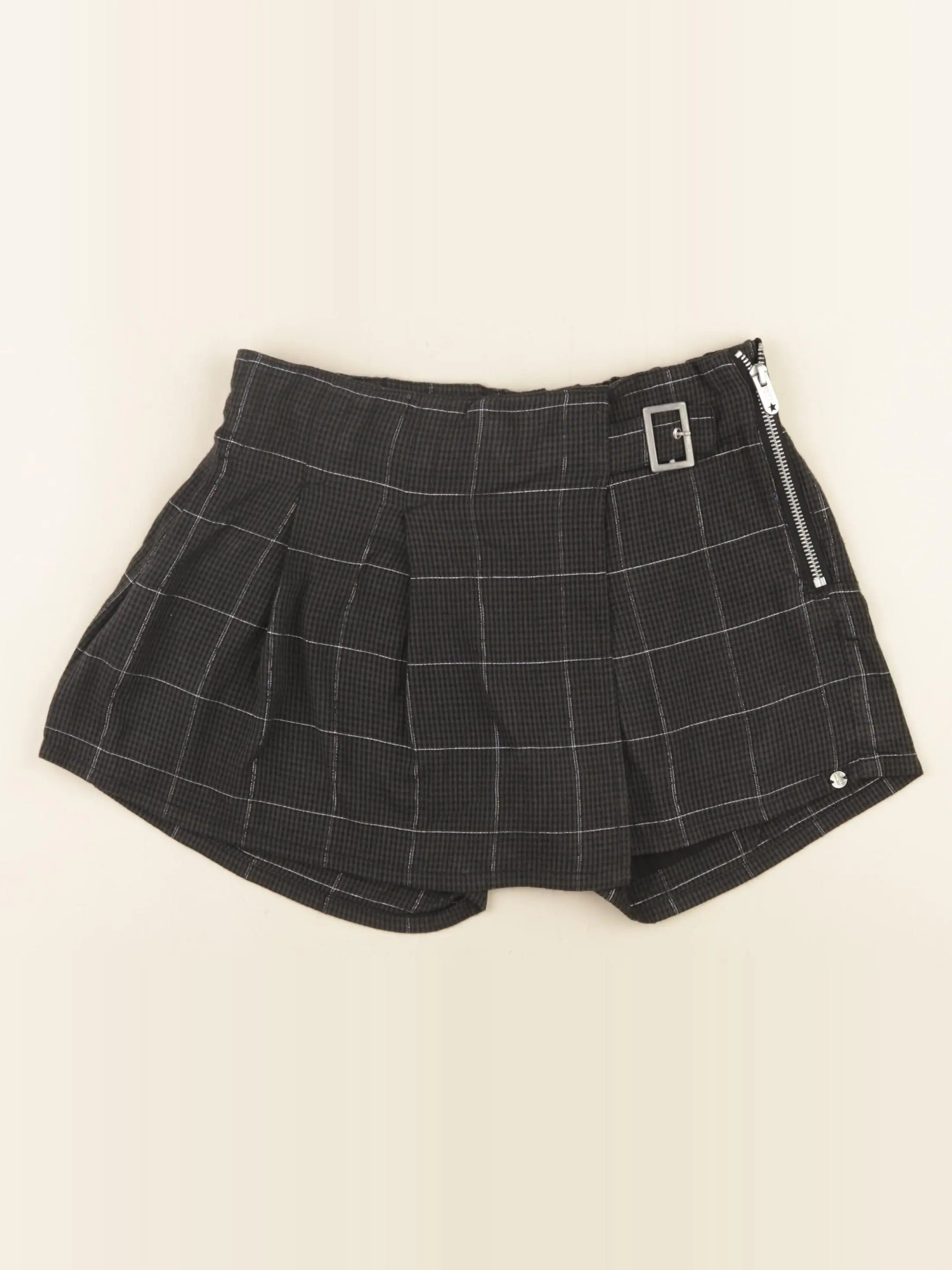 IKKS - jupe short gris - 10 ans