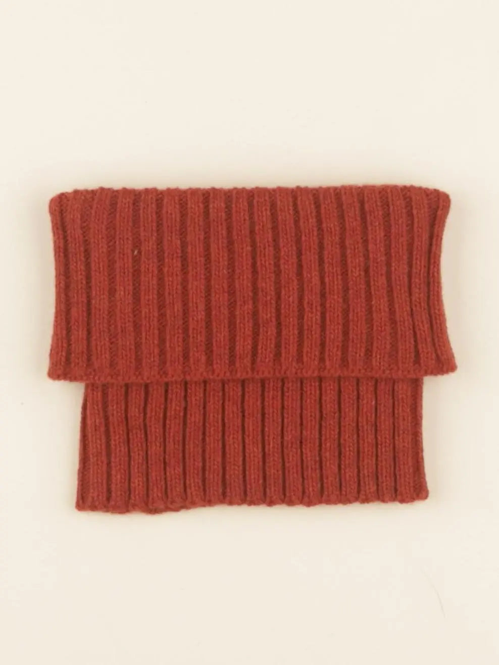 Tour de cou Gaston tricot chataigne