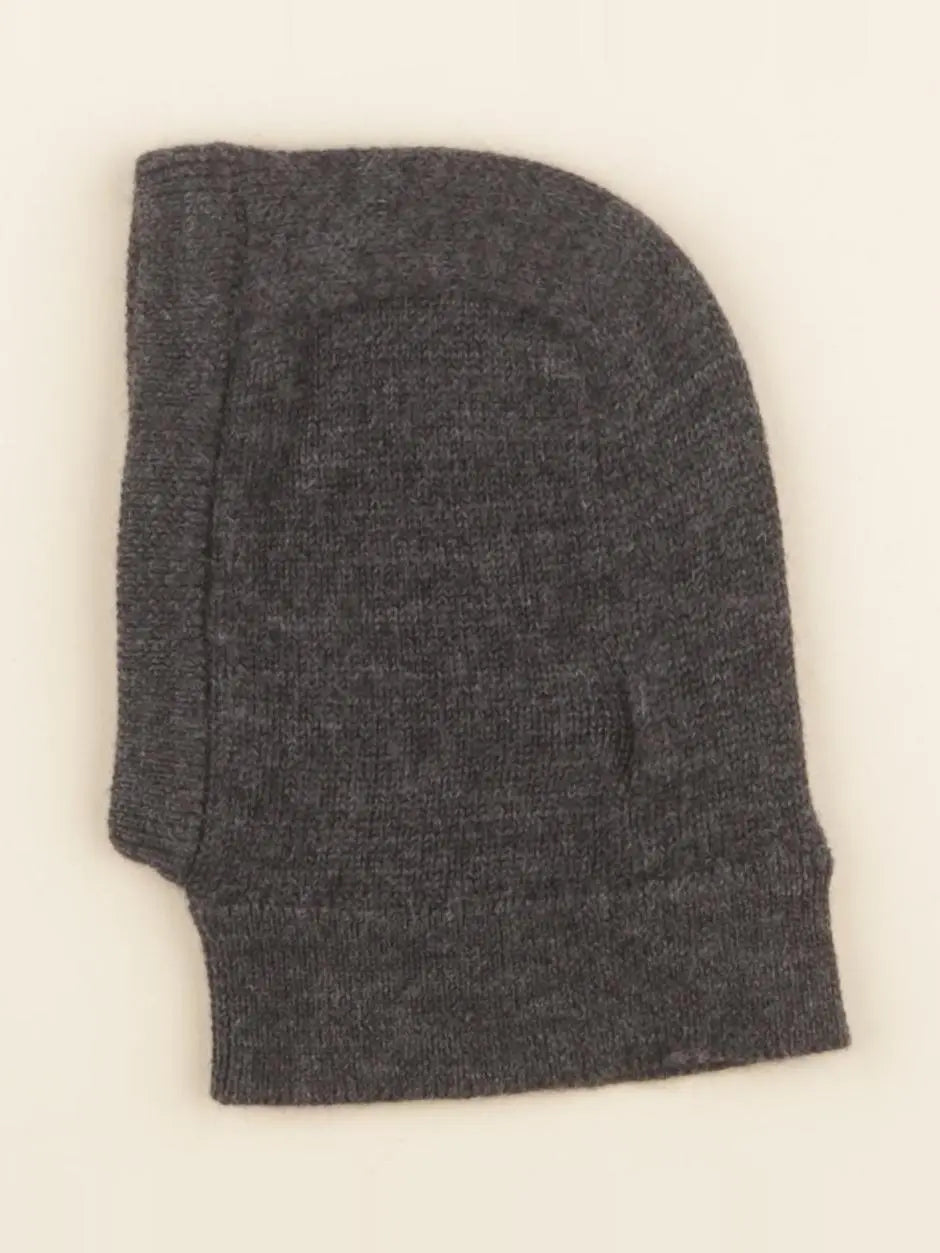 Cagoule Eliott tricot gris chiné