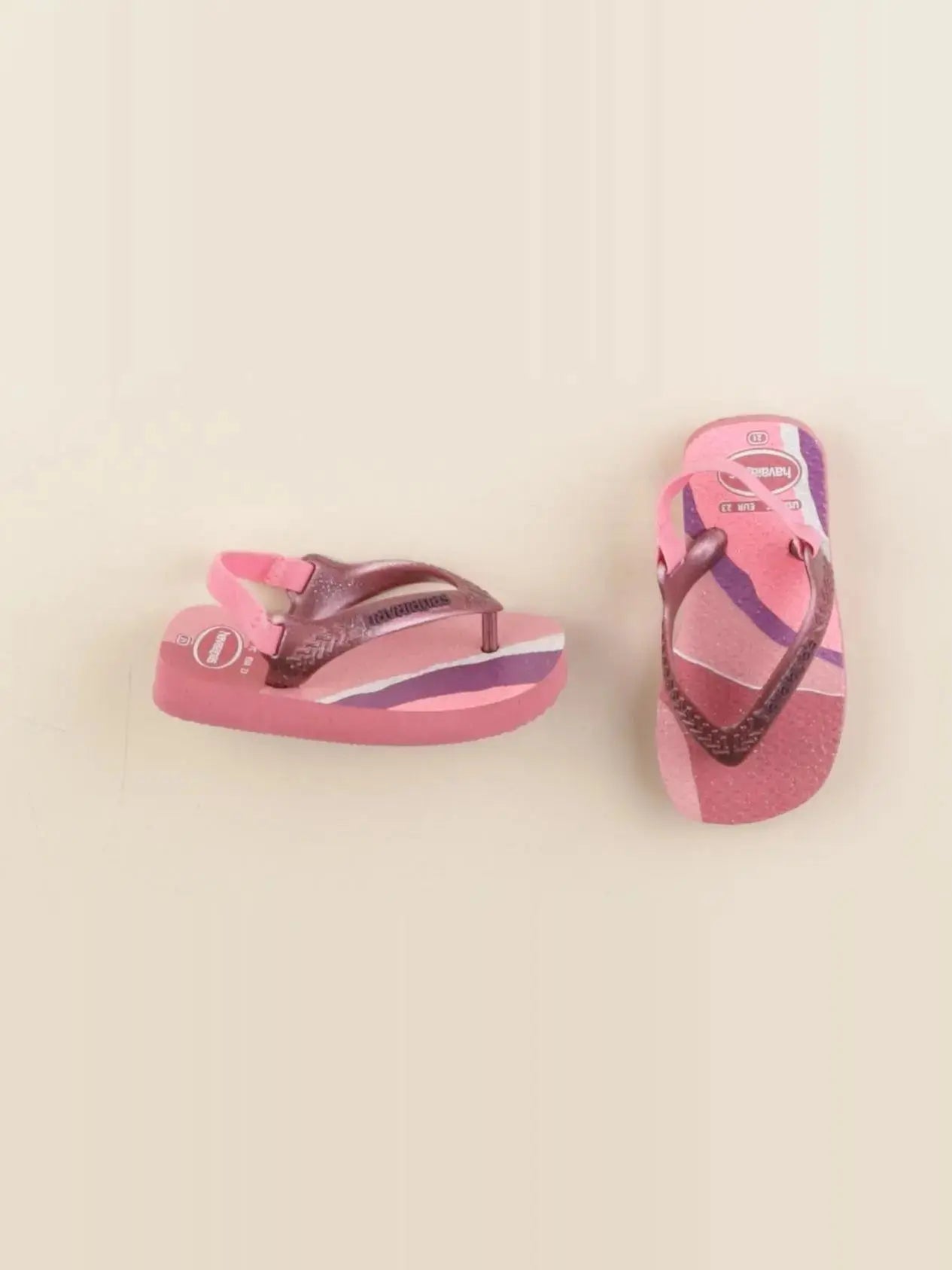 Havaianas - tongs rose - pointure 21