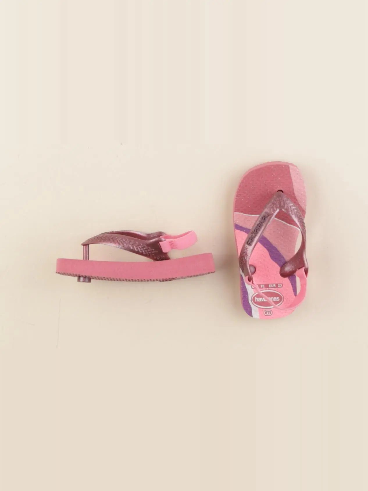 Havaianas - tongs rose - pointure 21