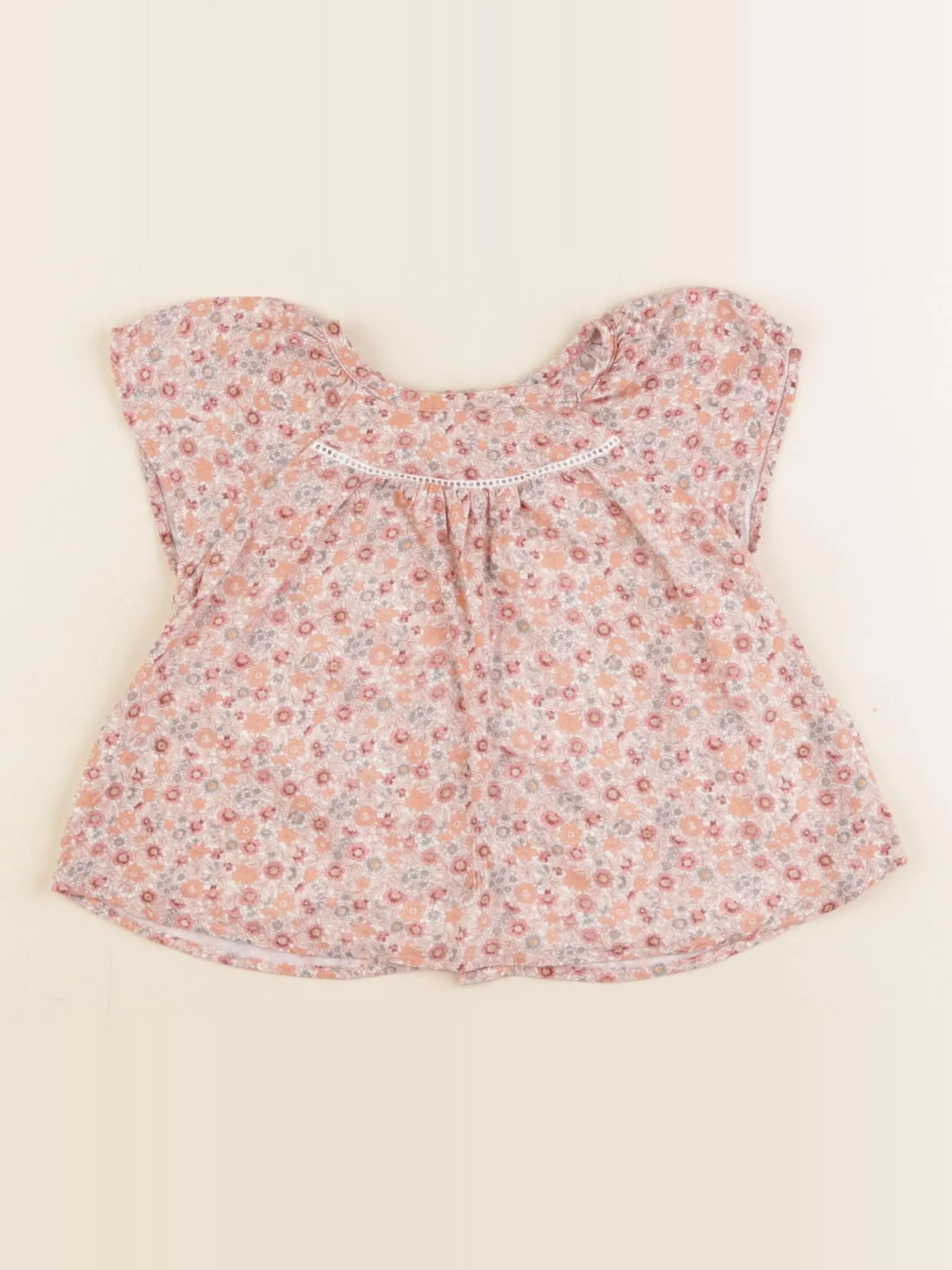 IKKS - blouse rose - 18 mois
