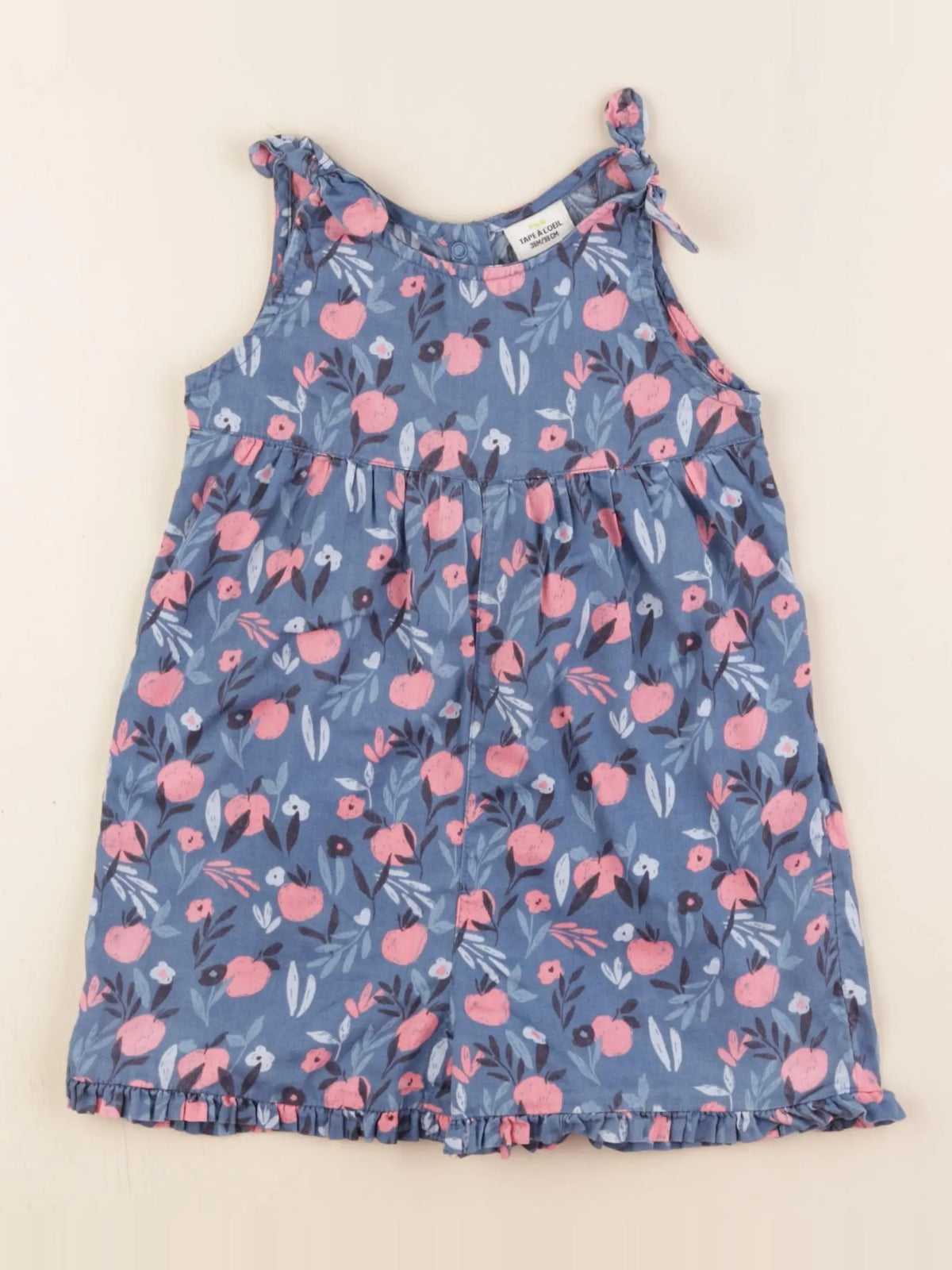 Tape à l'oeil - robe bleu - 36 mois