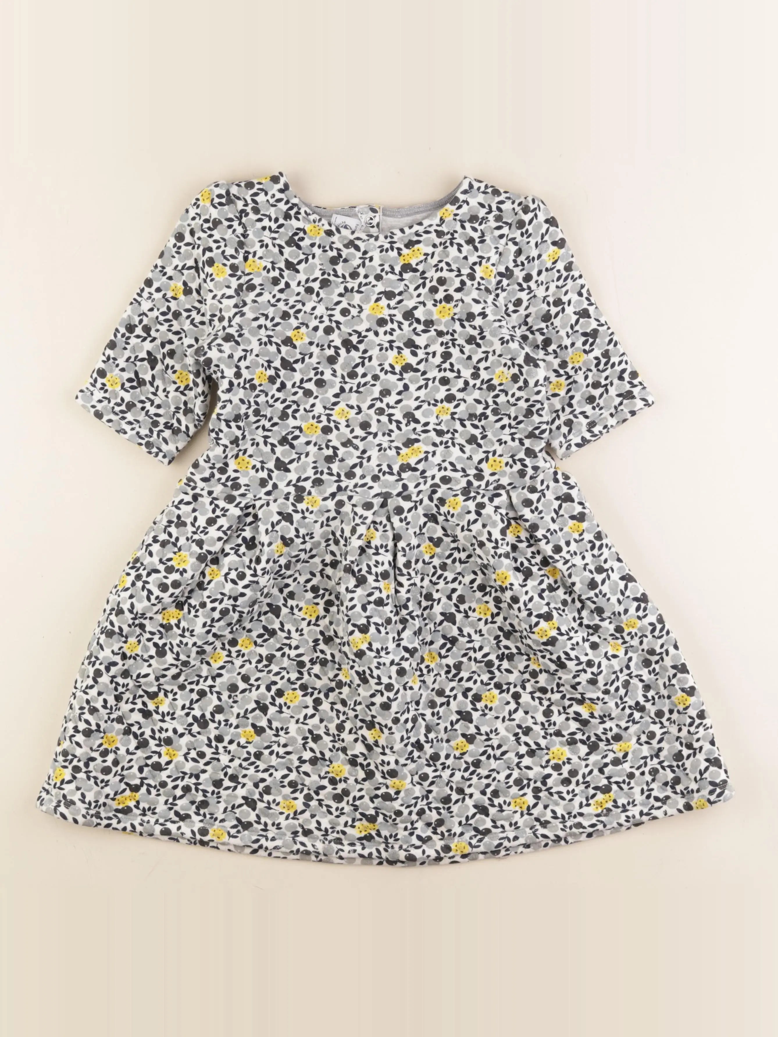 Petit Bateau - robe multicolore - 8 ans