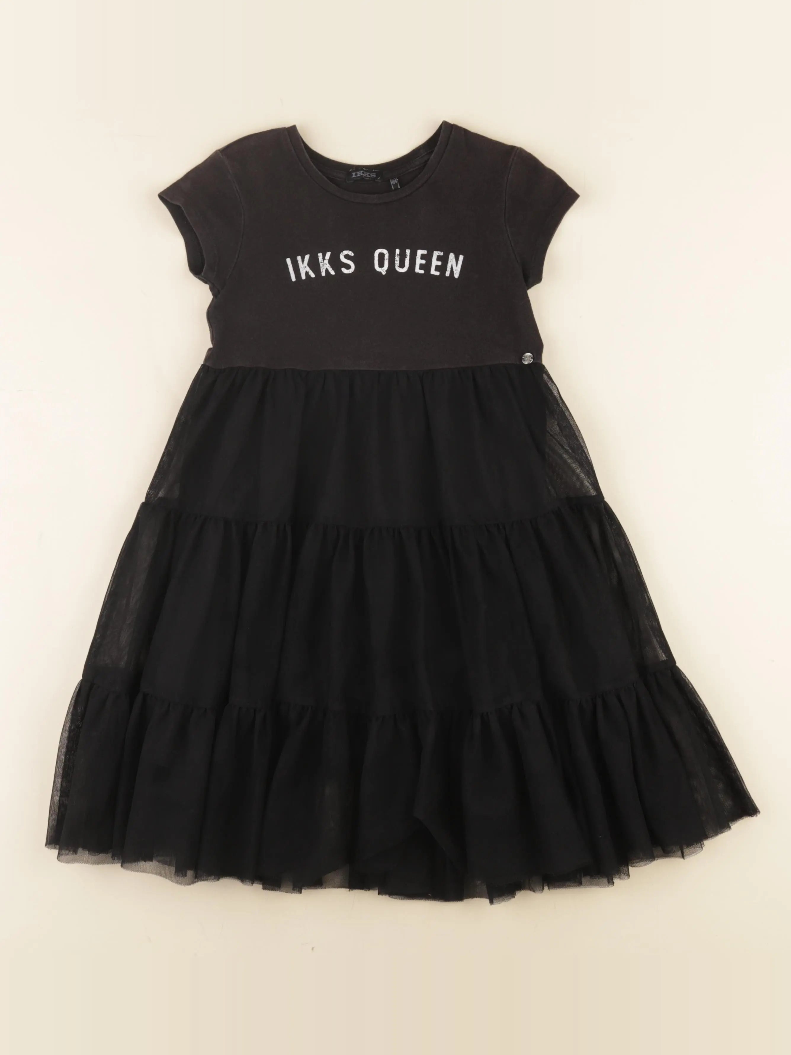 IKKS - robe noir - 4 ans