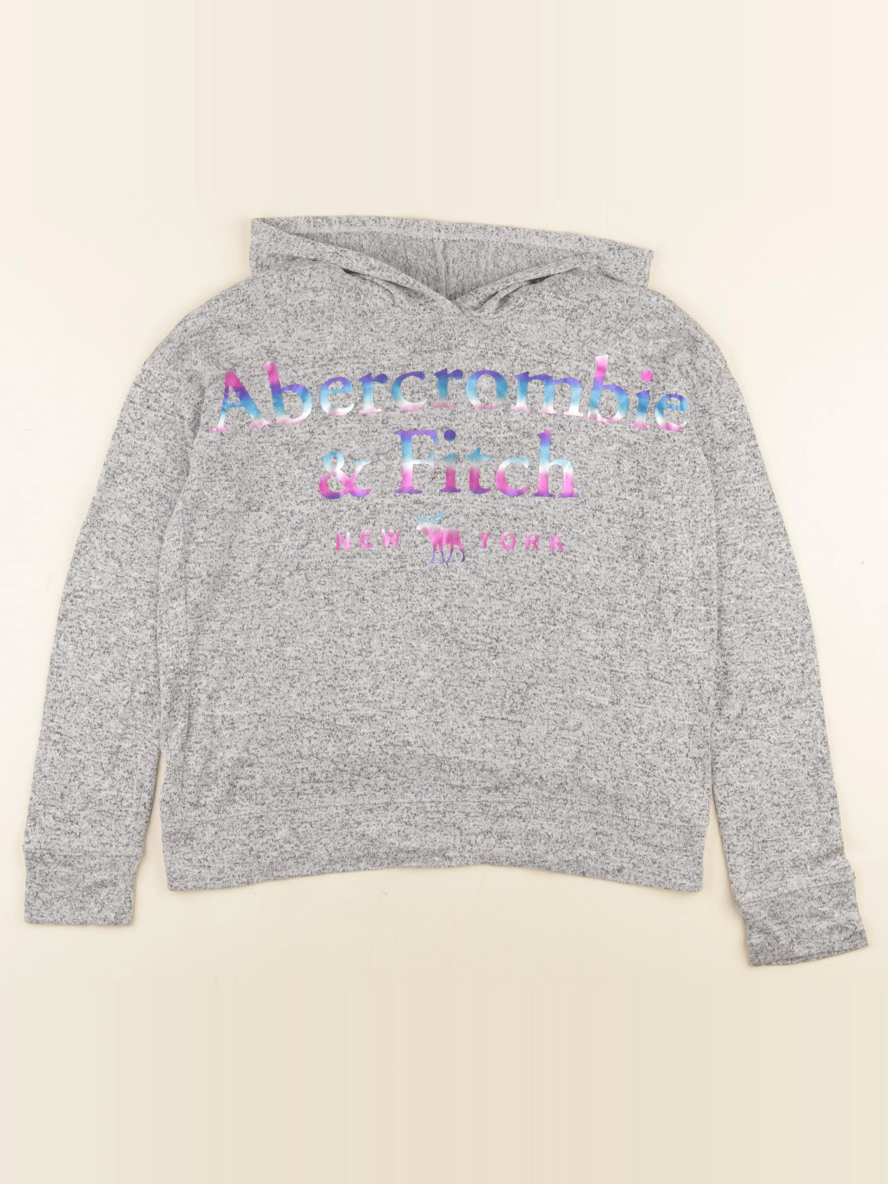 Abercrombie - pull gris - 11/12 ans