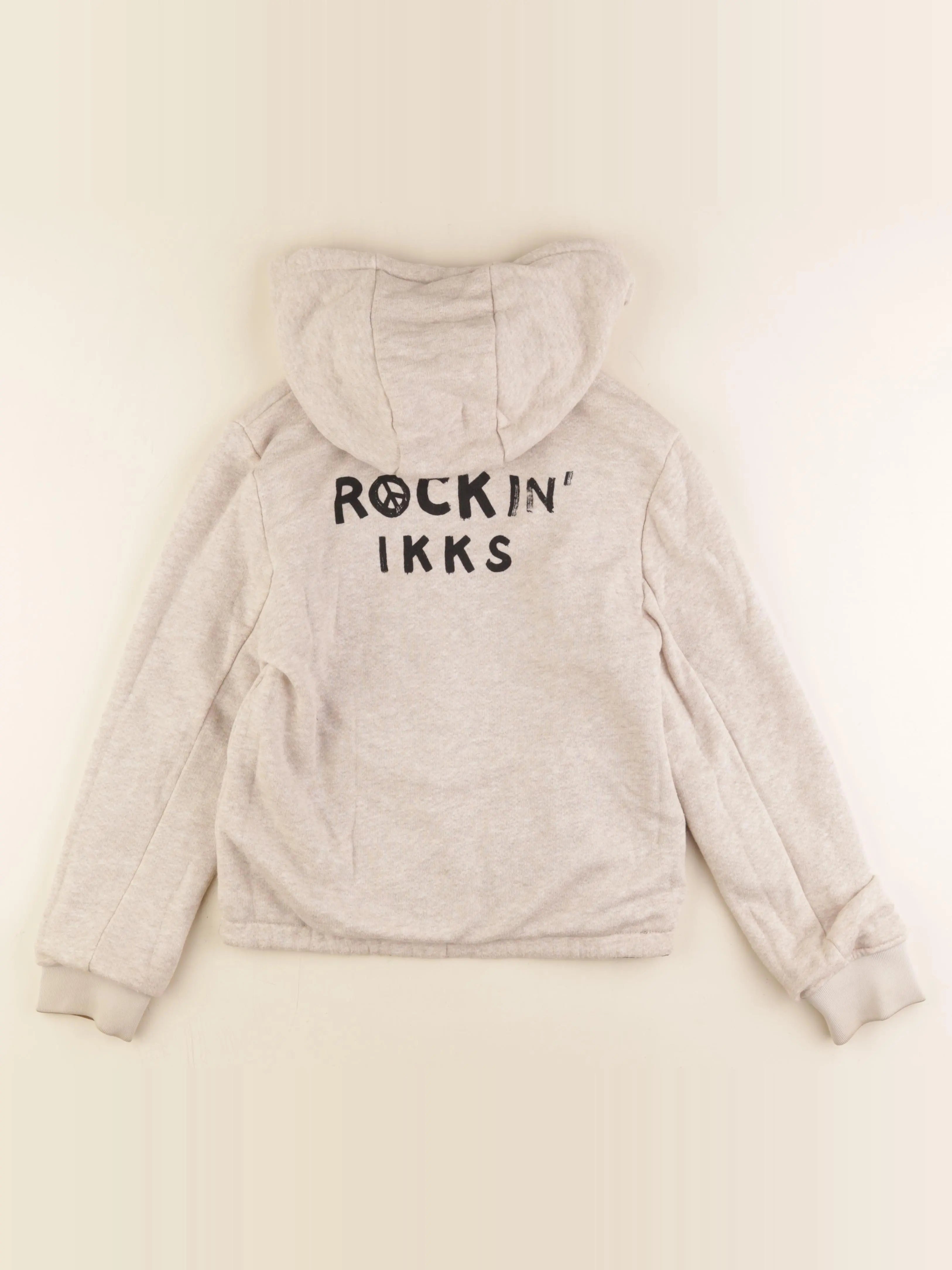 IKKS - veste réversible marron - 12 ans