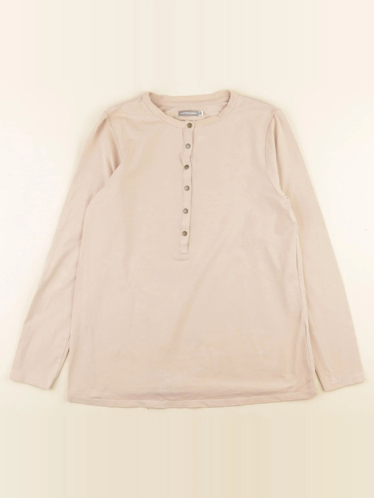 Vertbaudet - tee-shirt grossesse beige - 38 à 40