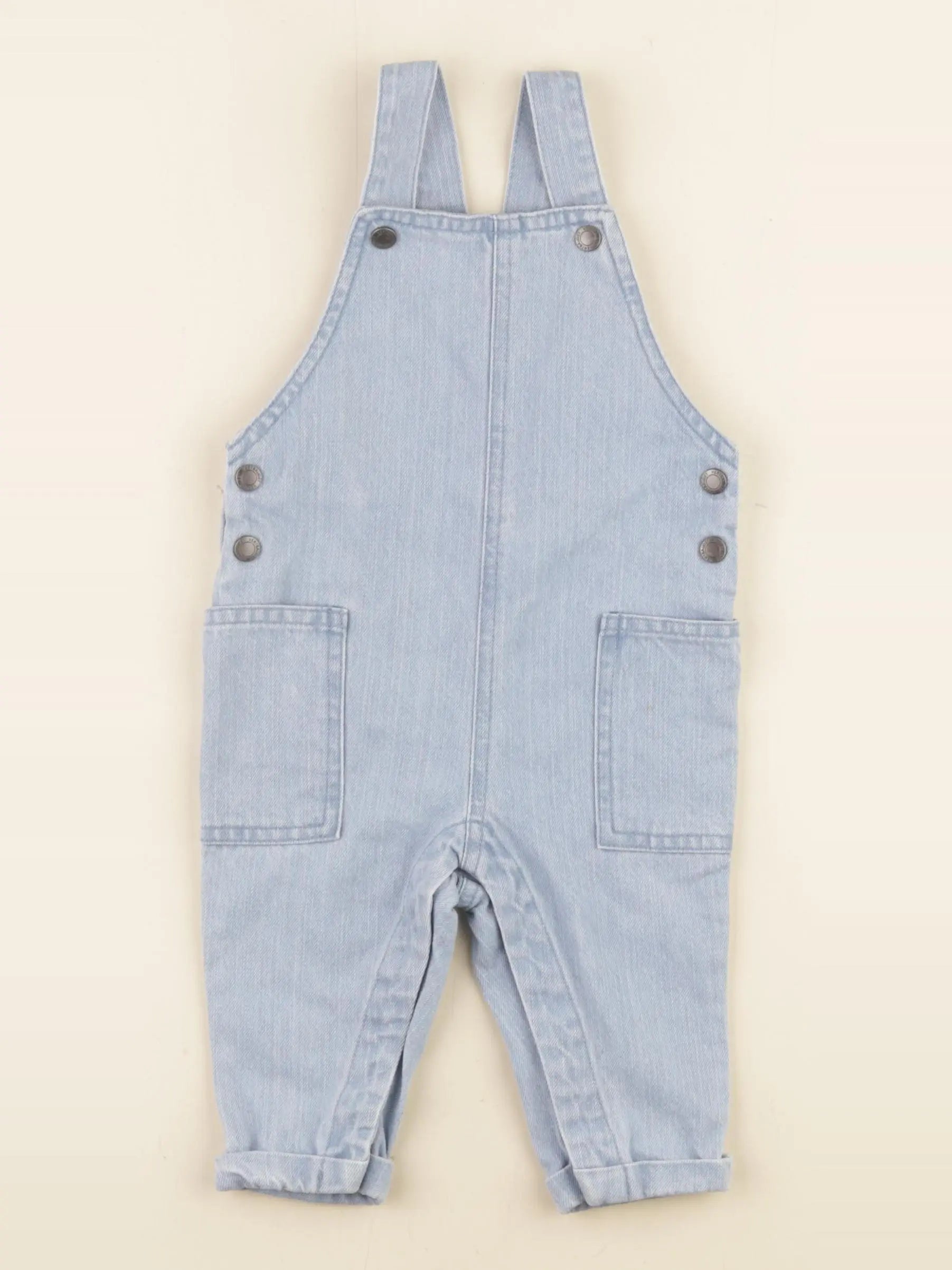 Vertbaudet - salopette bleu - 6 mois