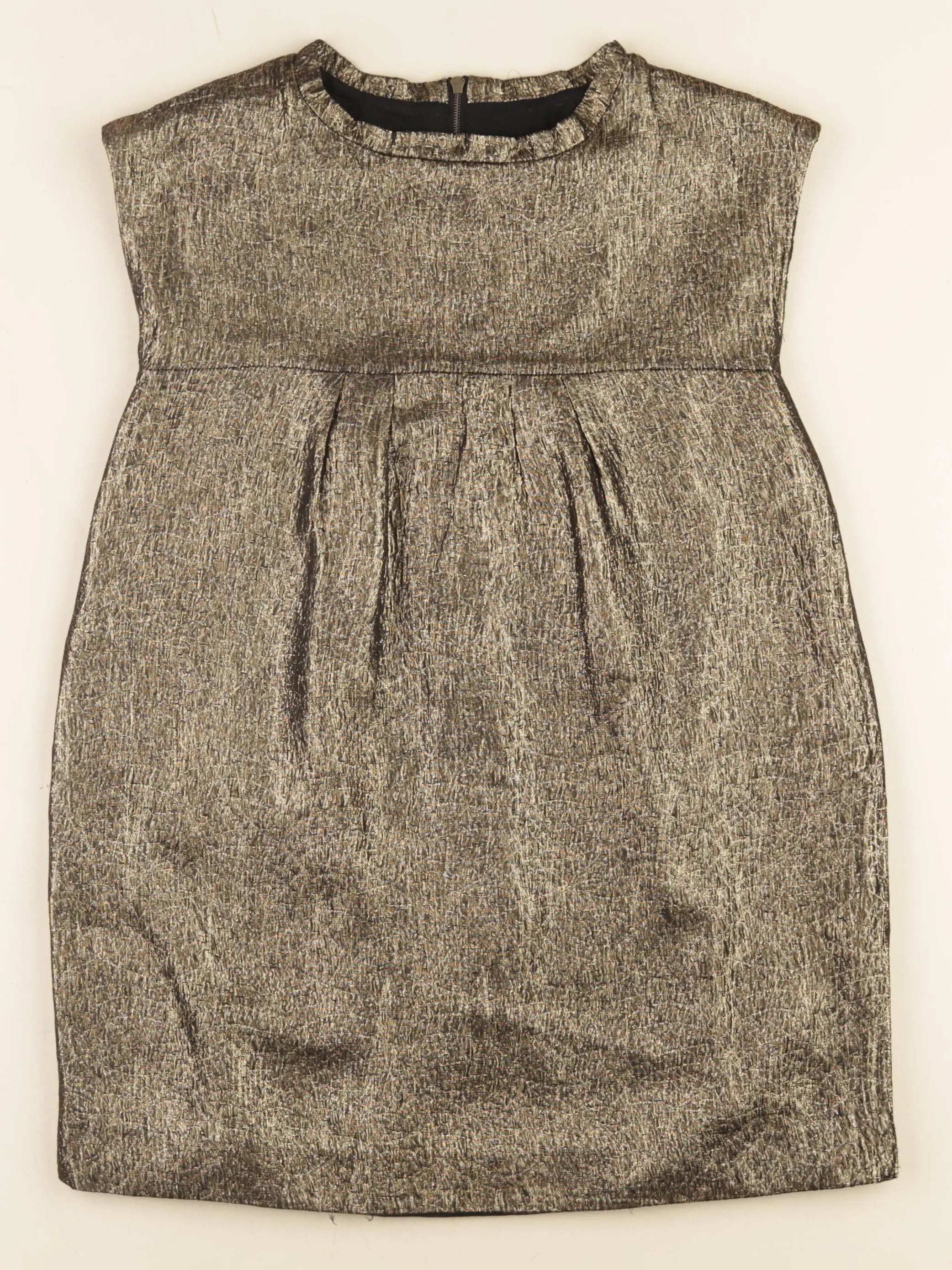 Bonpoint - robe or - 10 ans