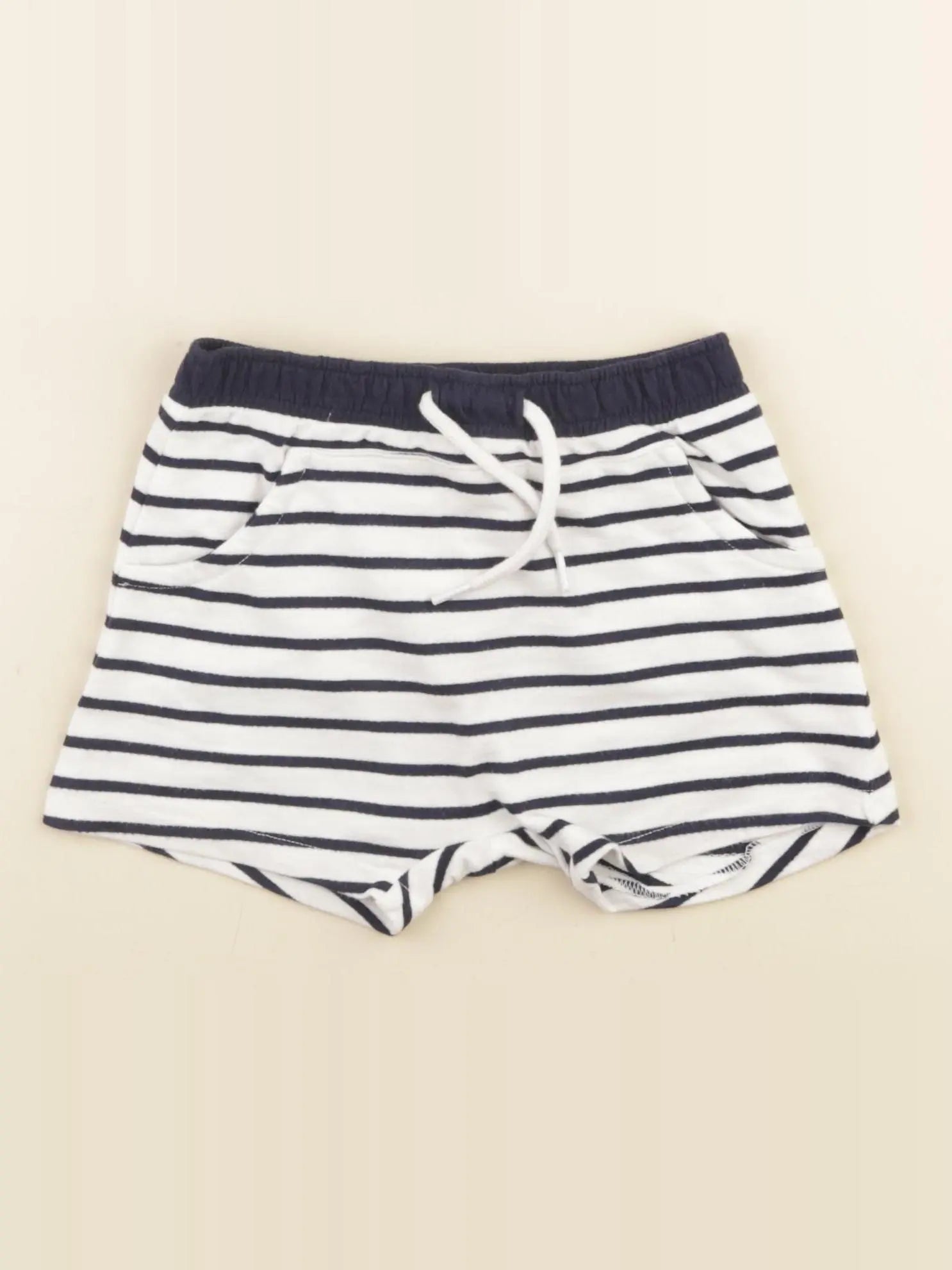 Vertbaudet - short blanc - 12 mois