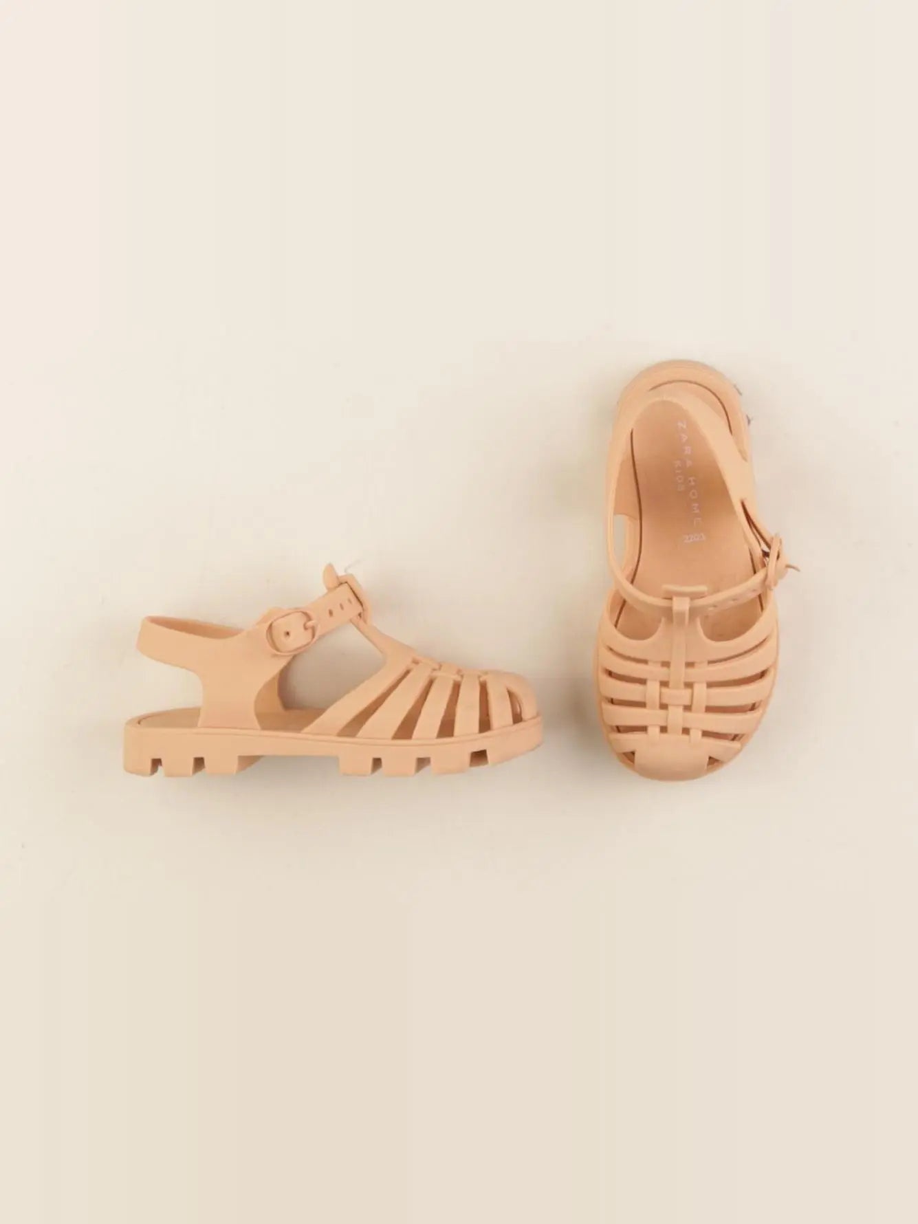 Zara - sandales beige - pointure 22/23