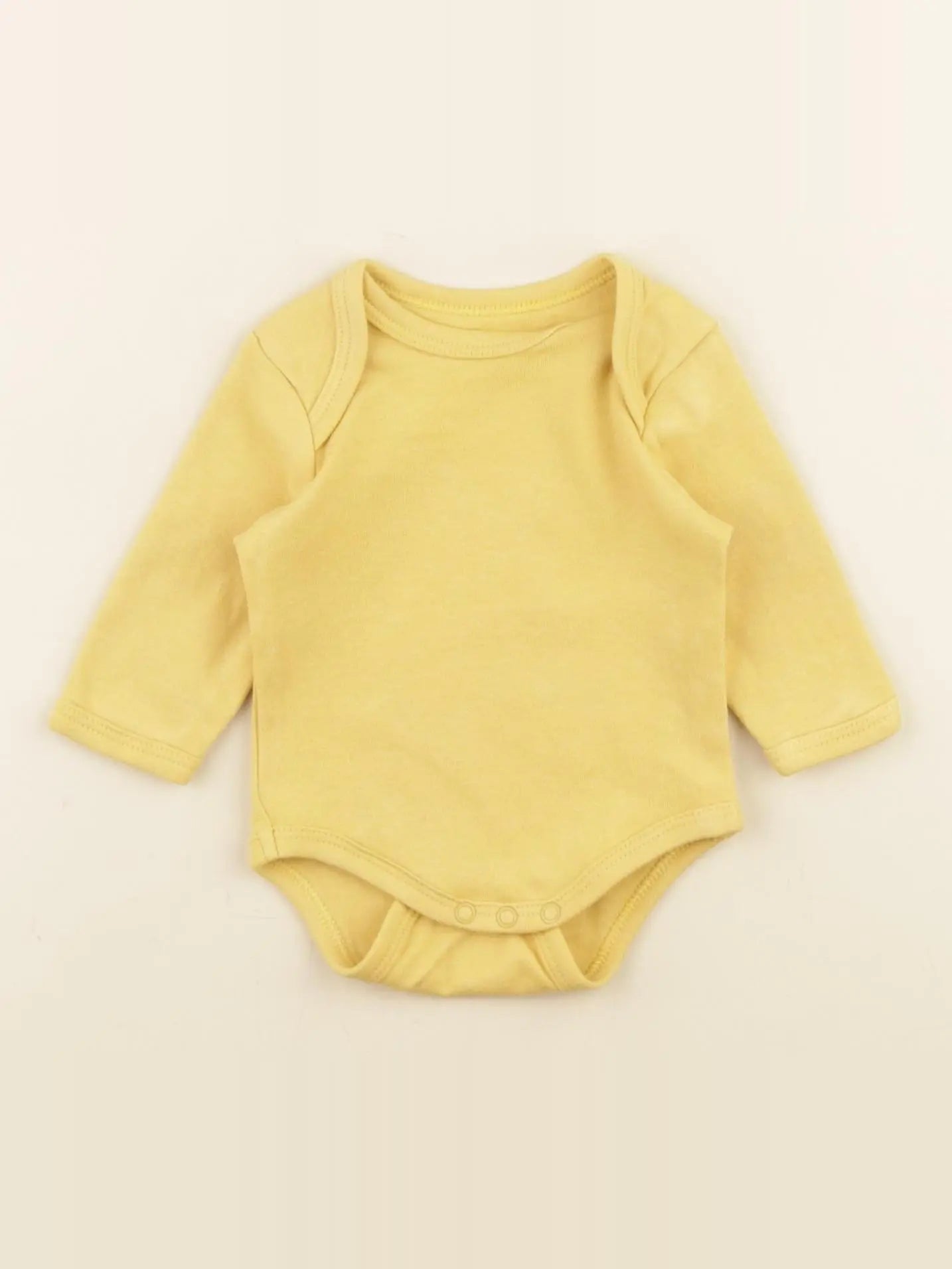 Vertbaudet - body jaune - 1 mois