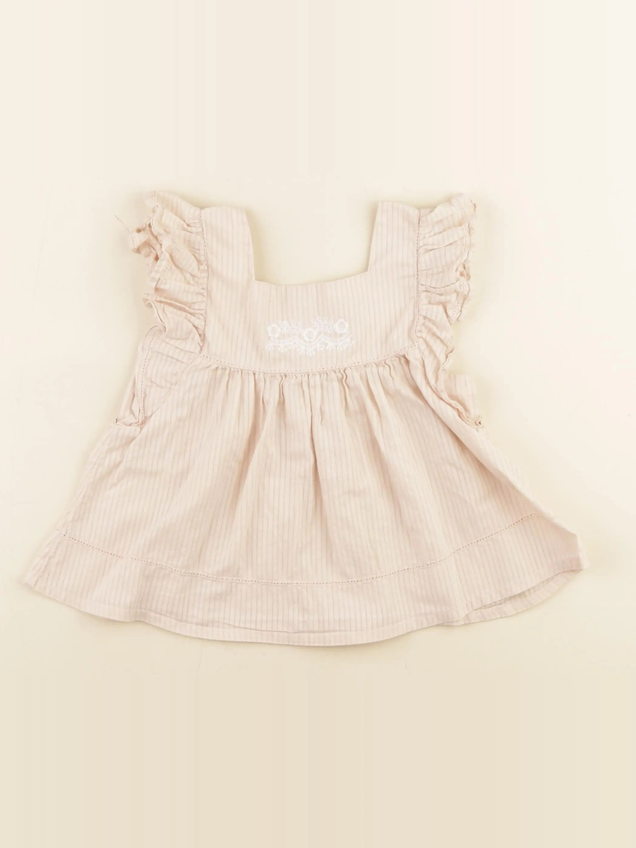 Cyrillus - blouse beige - 4 ans