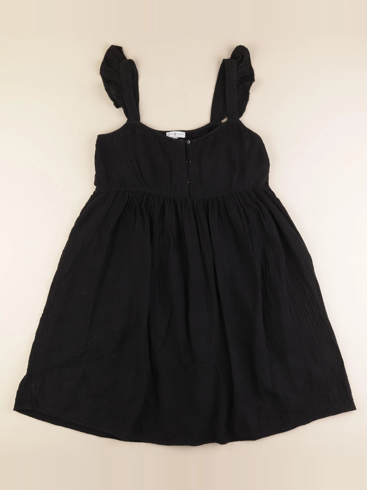 Envie de fraise - robe grossesse noir - 38