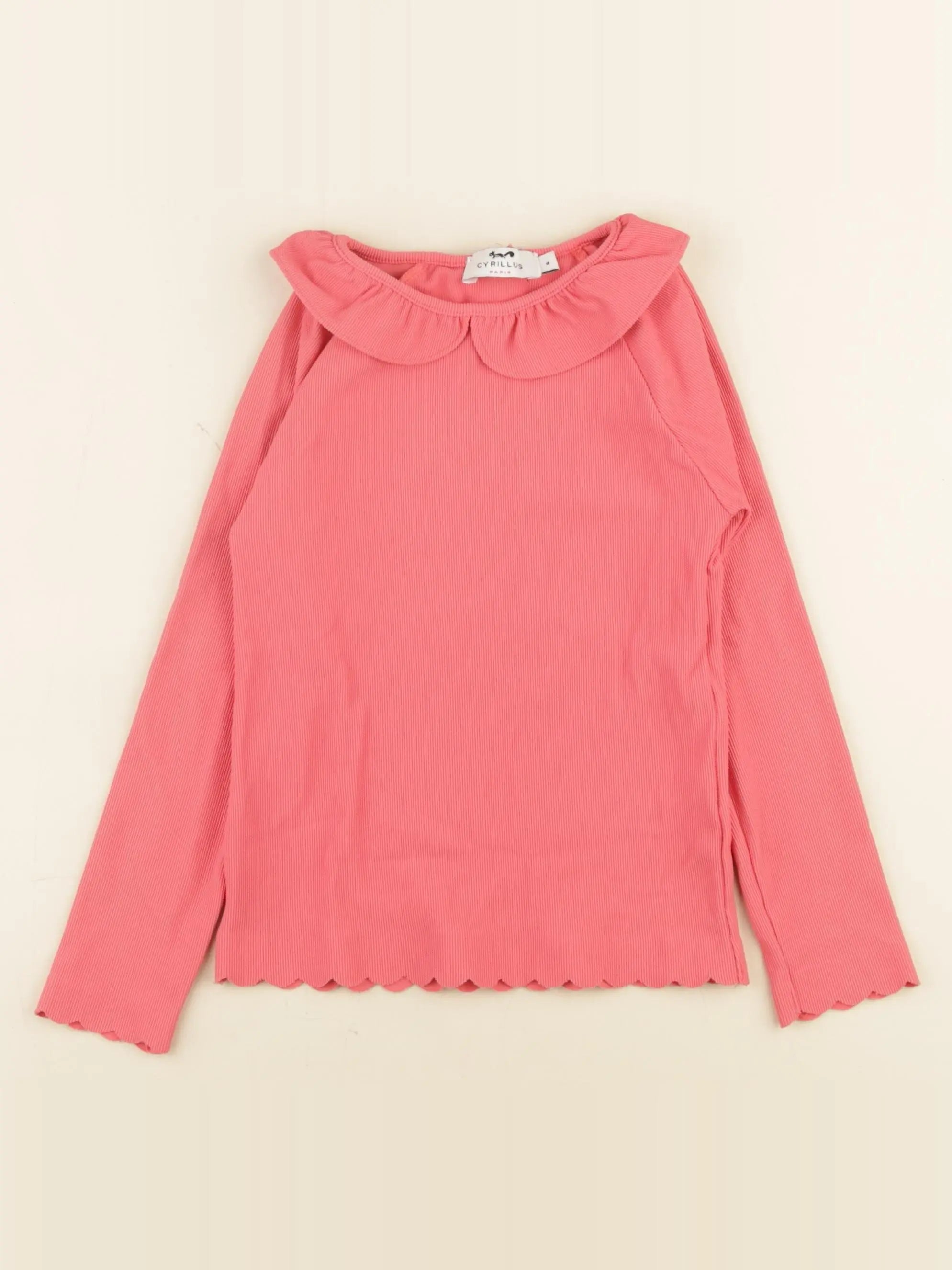 Cyrillus - tee-shirt de bain rose - 6 ans