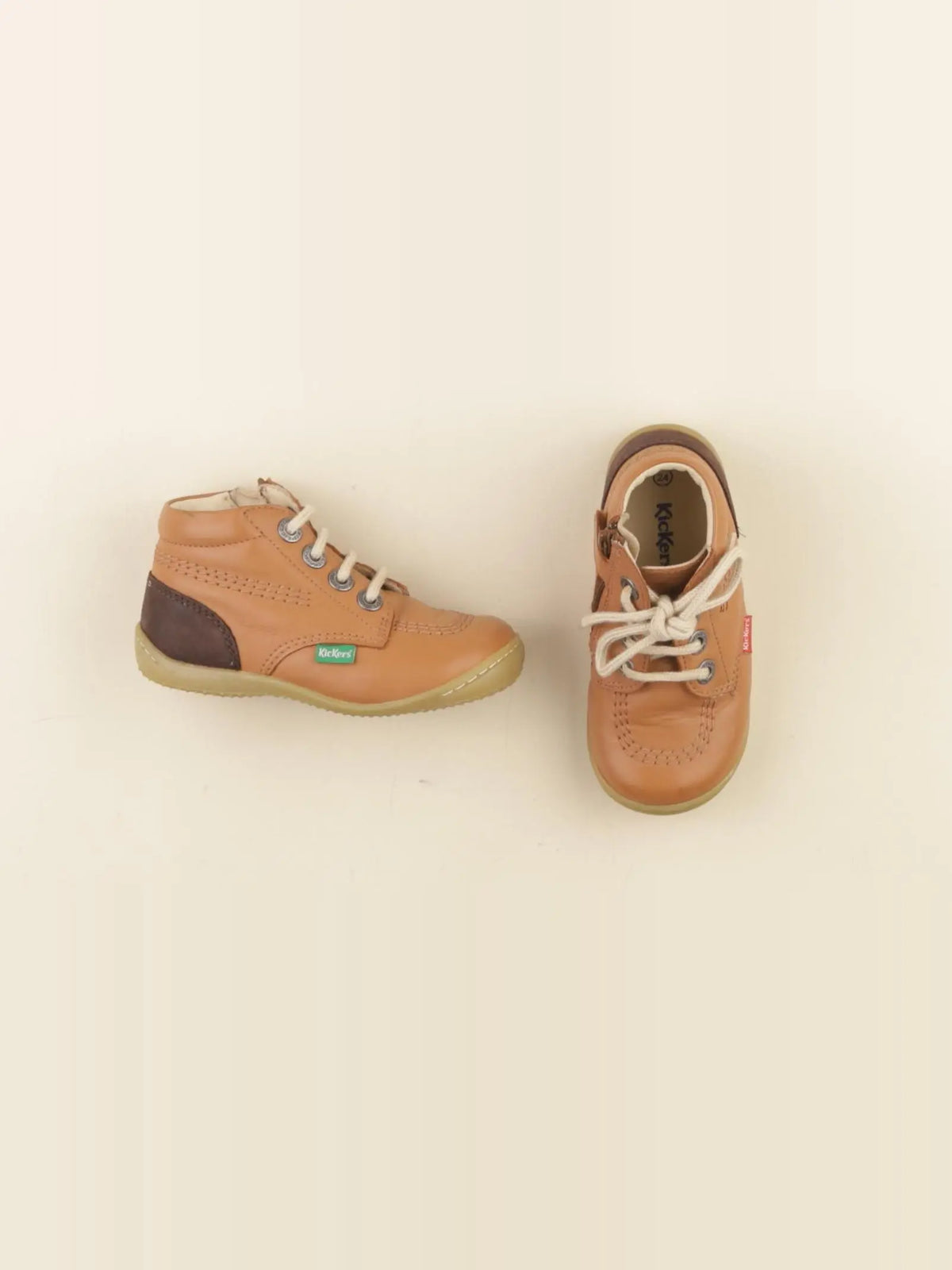Kickers - bottillons marron - pointure 24