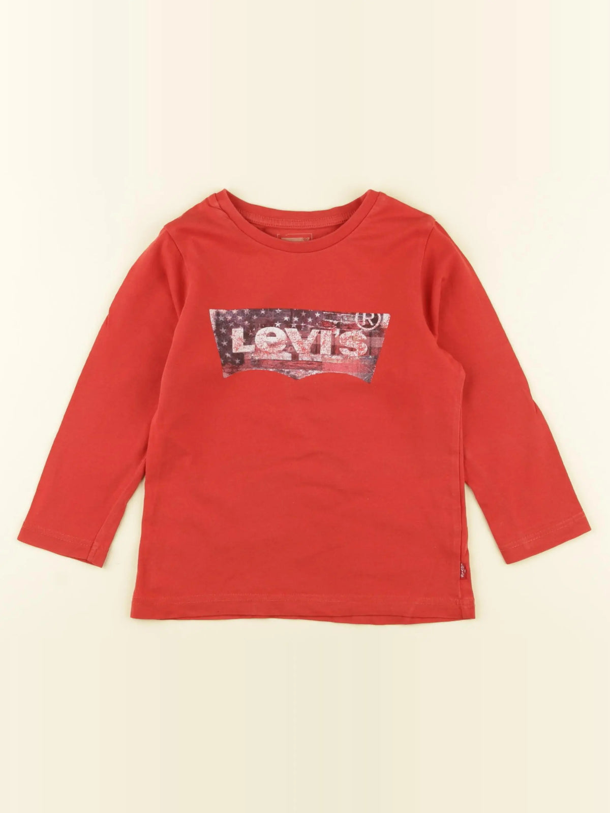 Levi's - tee-shirt rouge - 3 ans