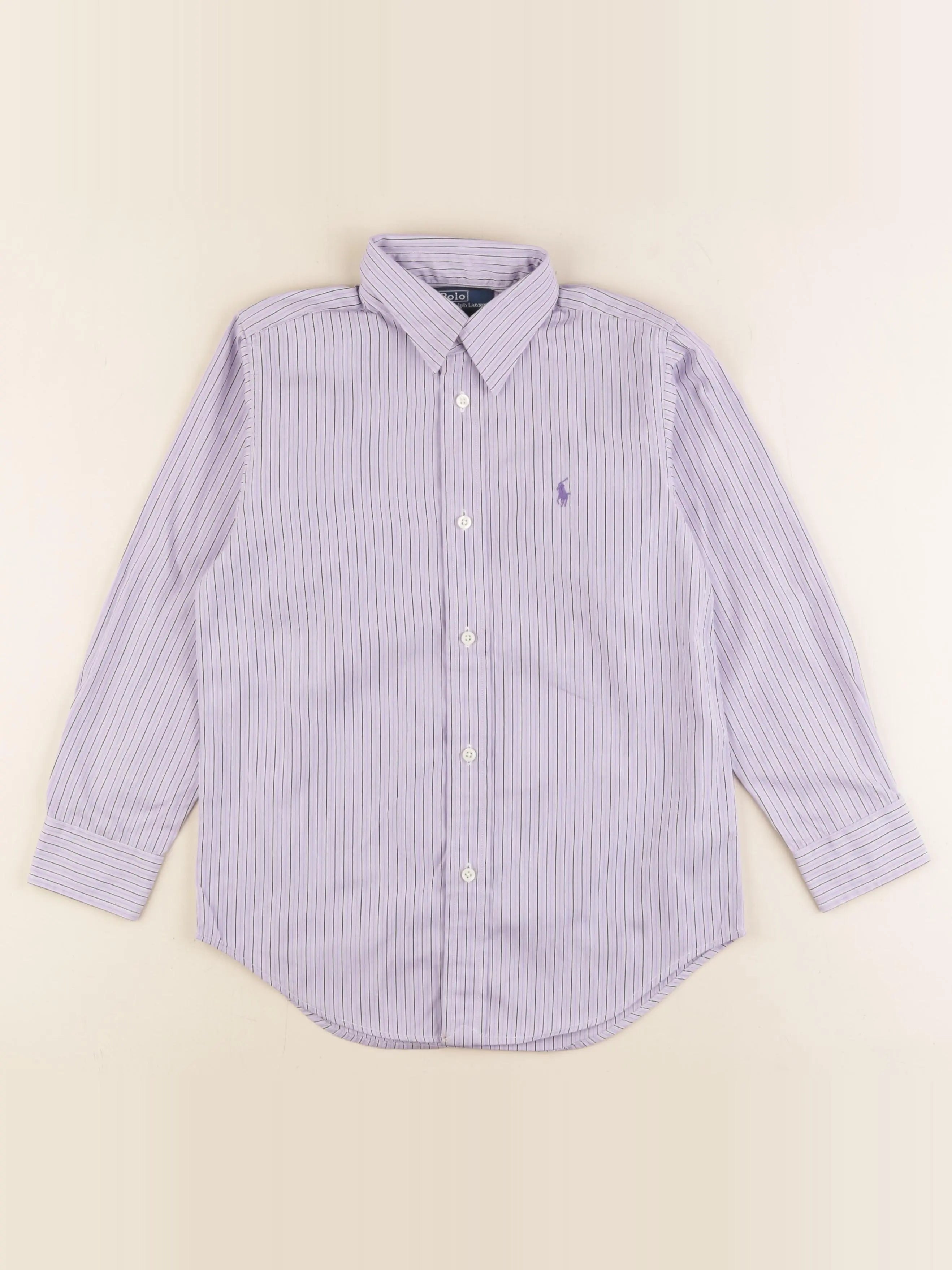 Ralph Lauren - chemise violet - 7 ans