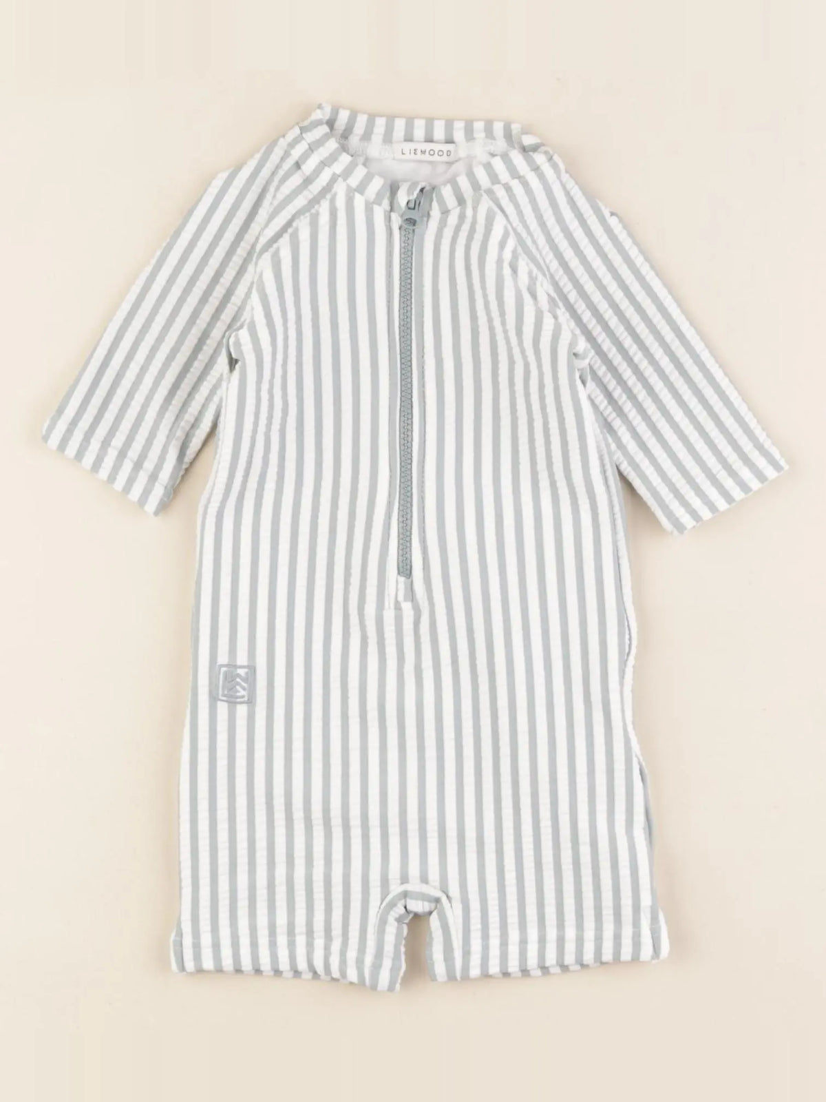 Liewood - combi de bain blanc, vert - 3 mois