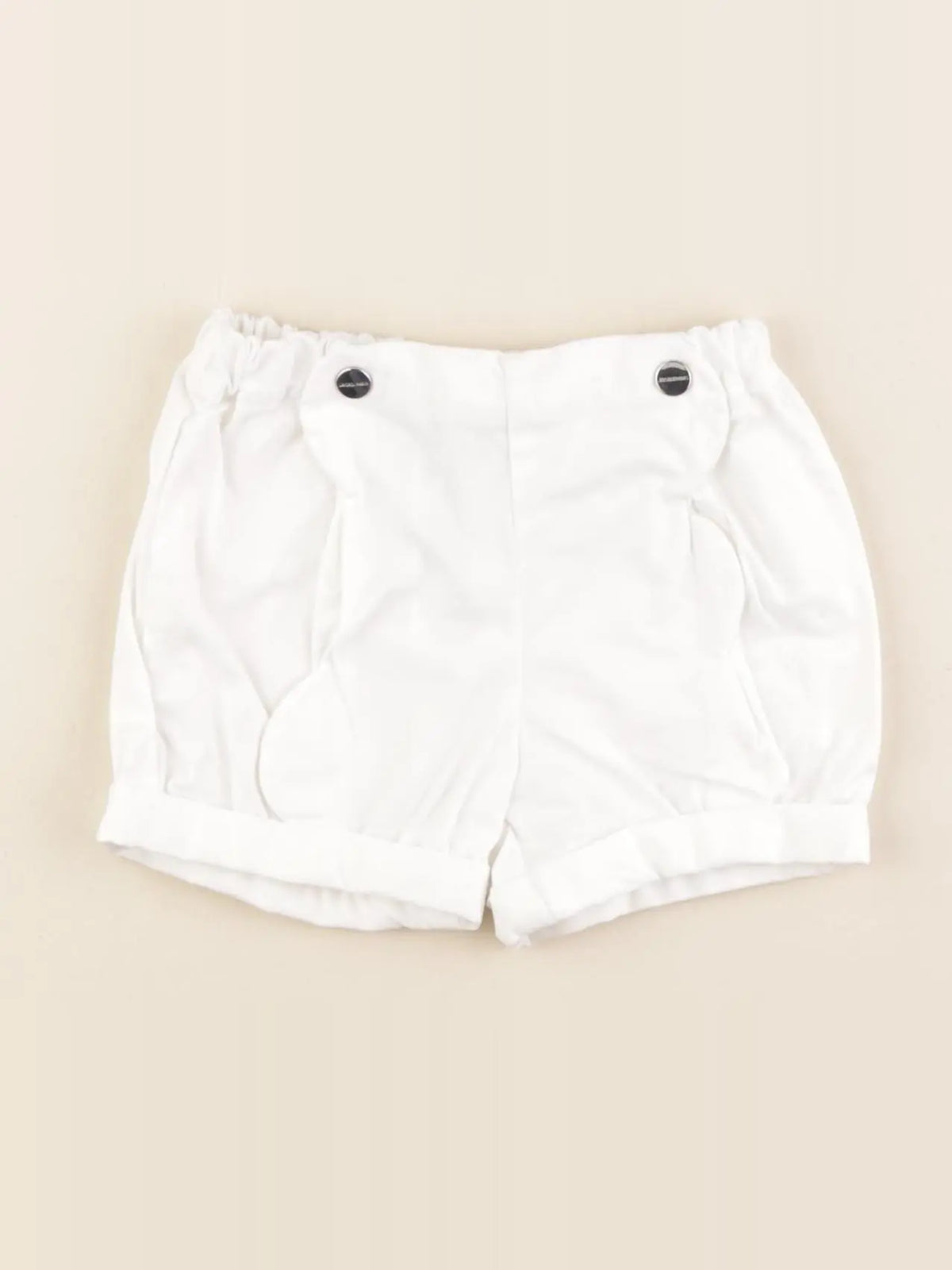 Jacadi - short blanc - 12 mois