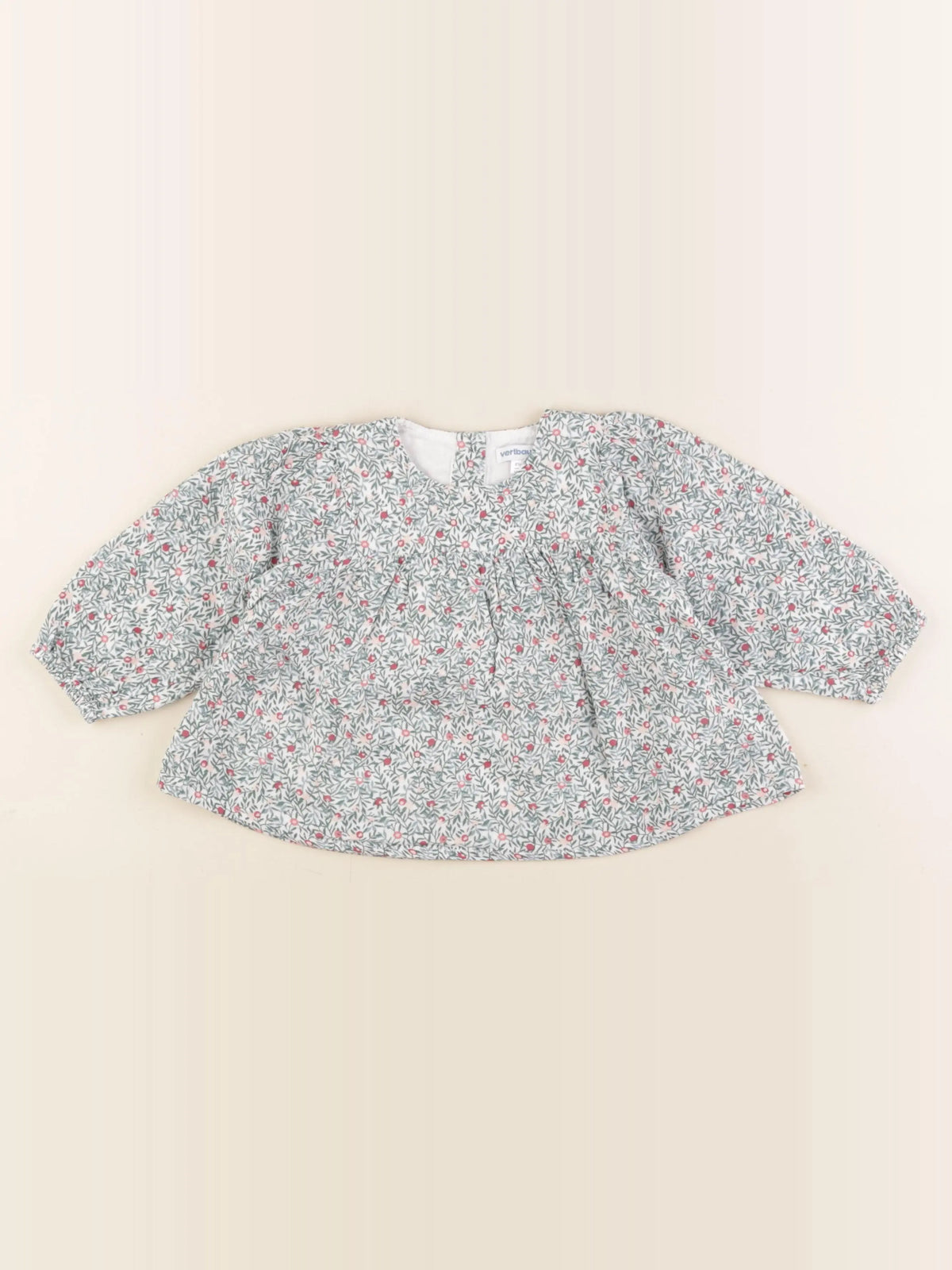 Vertbaudet - blouse multicolore - 18 mois