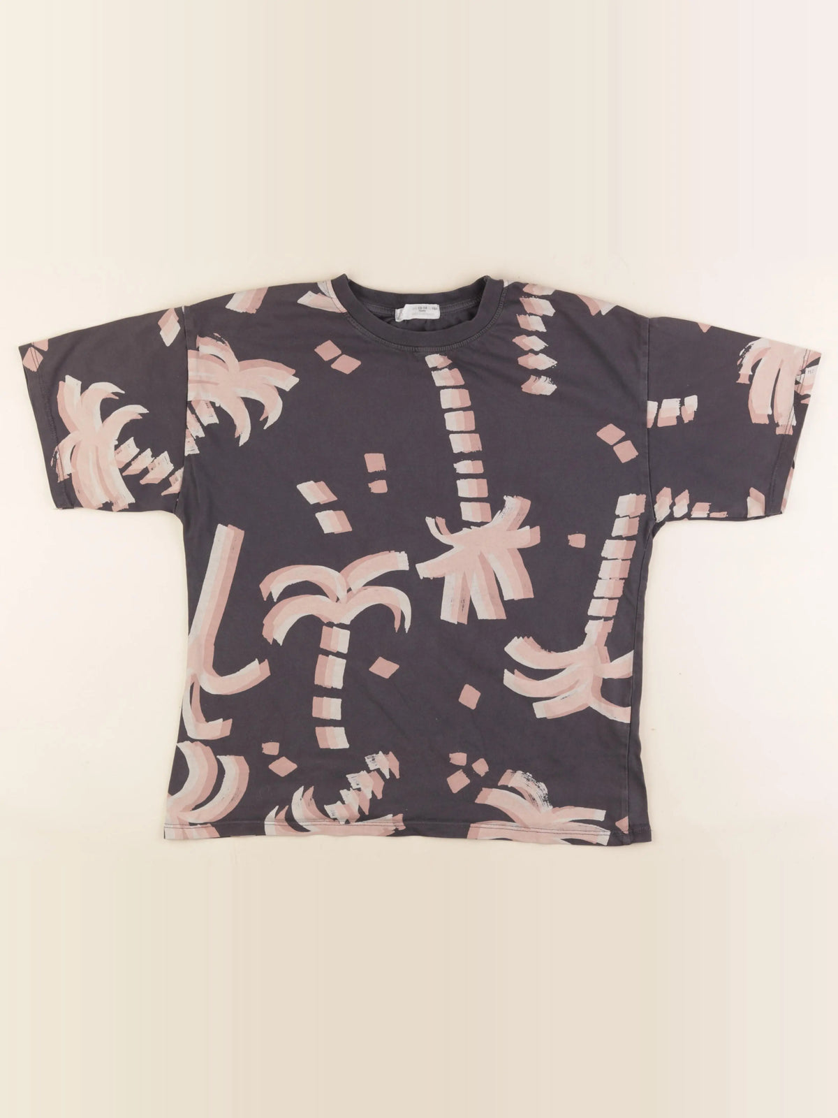 Zara - tee-shirt gris - 13/14 ans